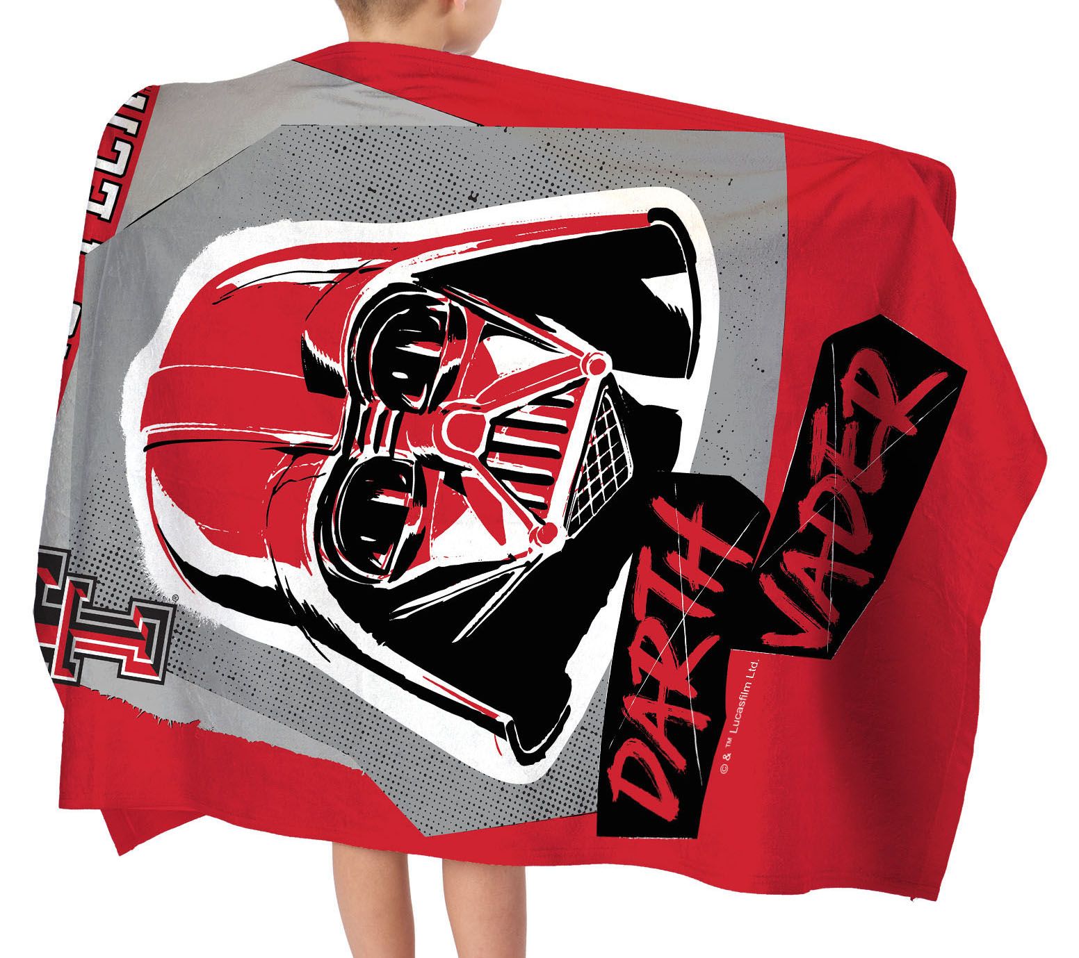 TheNorthwest Texas Tech Red Raiders Darth Vader Beach Towel product image
