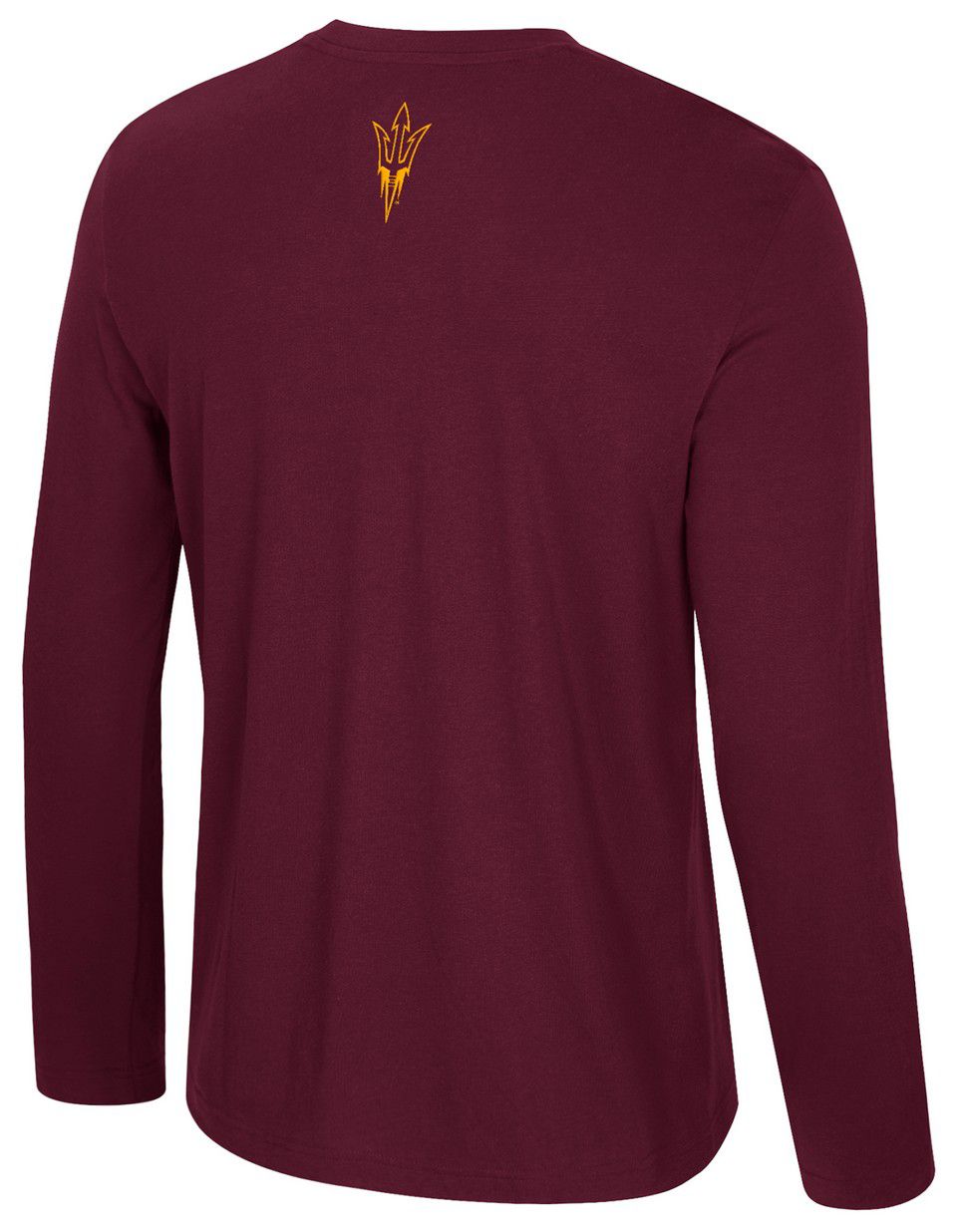 Colosseum Men's Arizona State Sun Devils Maroon Bar Long Sleeve T-Shirt product image