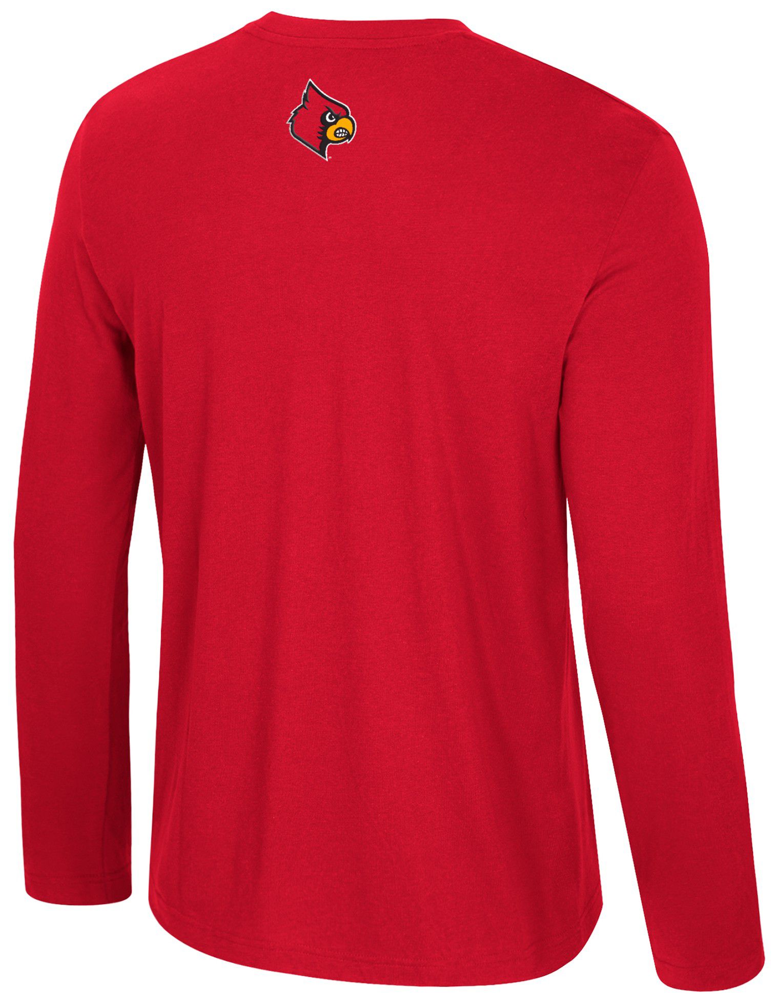 Colosseum Men's Louisville Cardinals Red Bar Long Sleeve T-Shirt product image