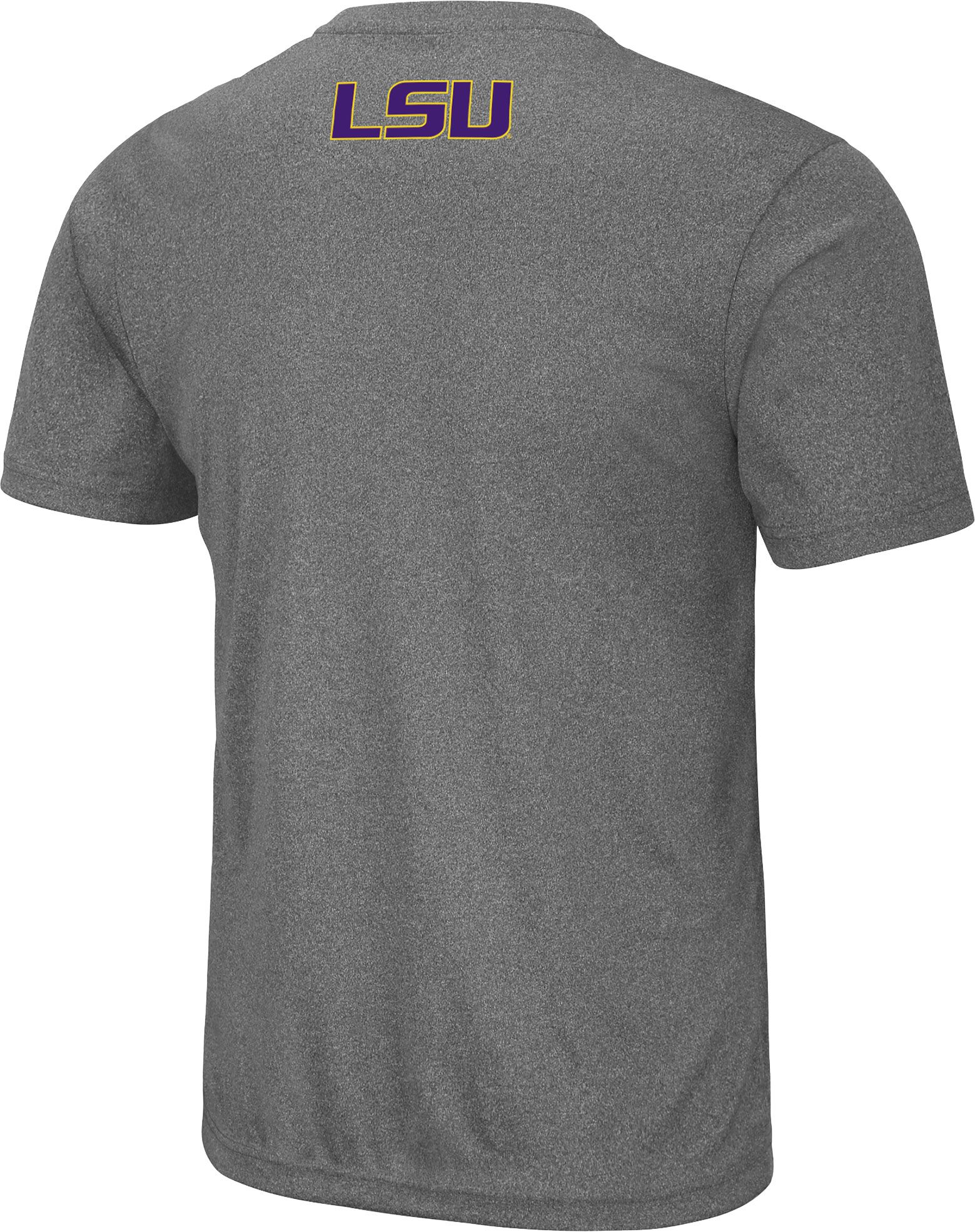 Colosseum Men's LSU Tigers Grey Bait T-Shirt product image