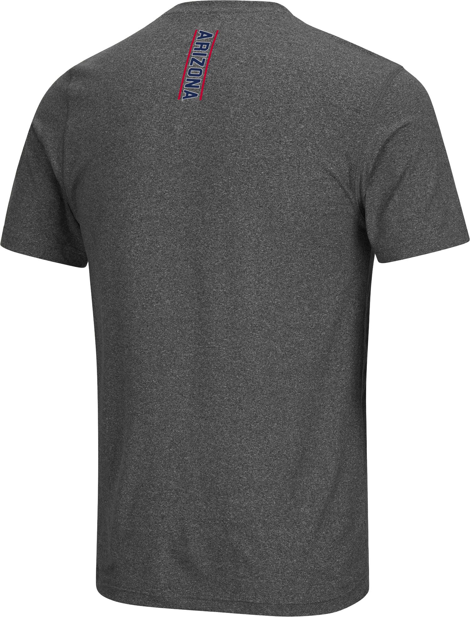 Colosseum Men's Arizona Wildcats Grey Marty T-Shirt product image