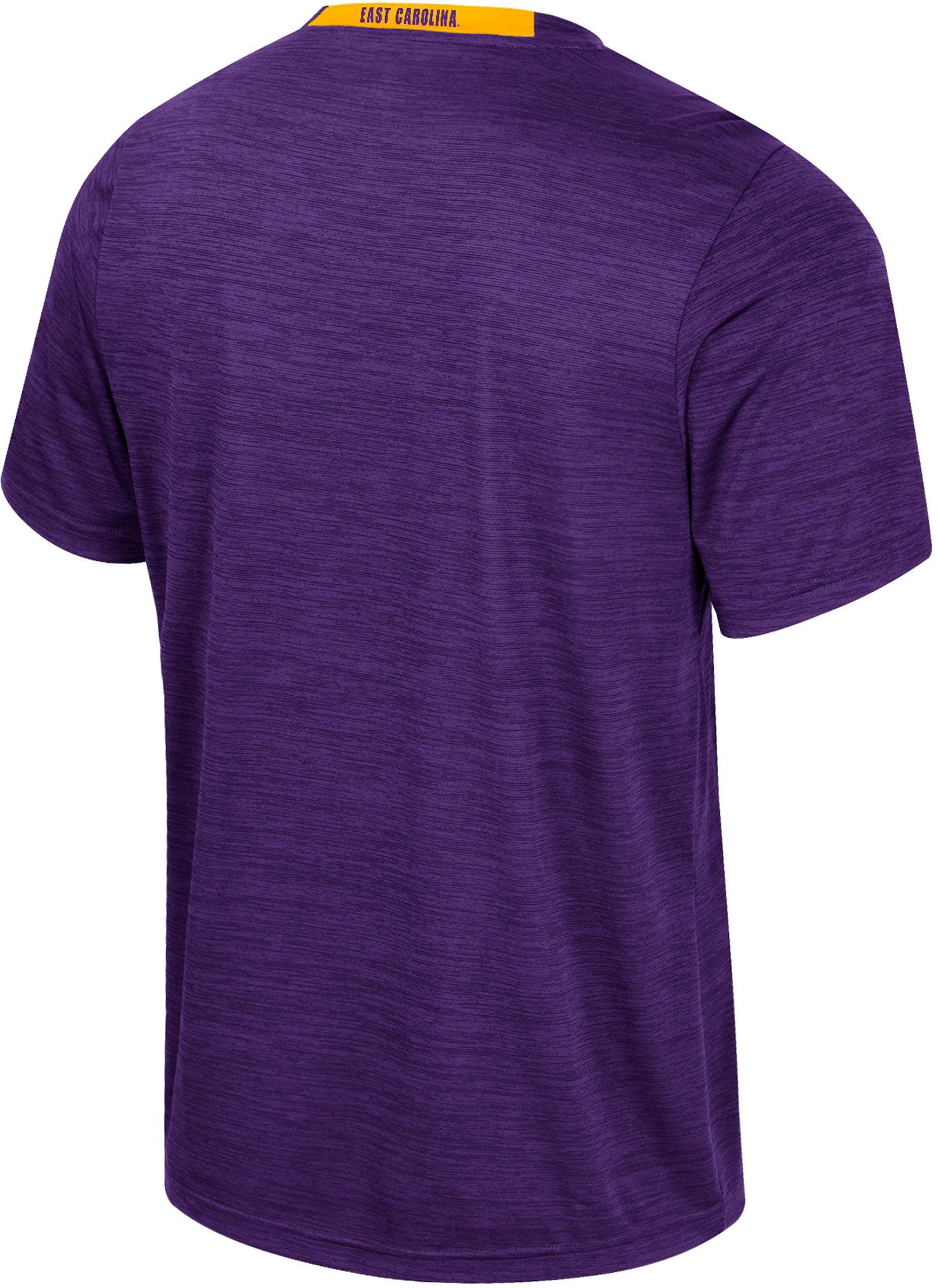 Colosseum Men's East Carolina Pirates Purple Wright T-Shirt