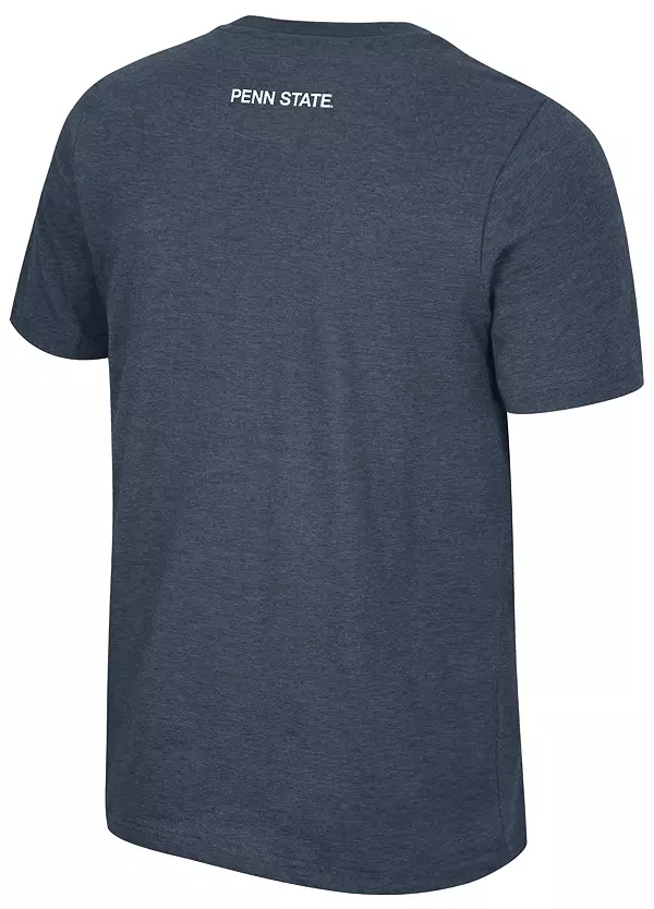 Colosseum Men's Penn State Nittany Lions Navy Business Arrangement T-Shirt