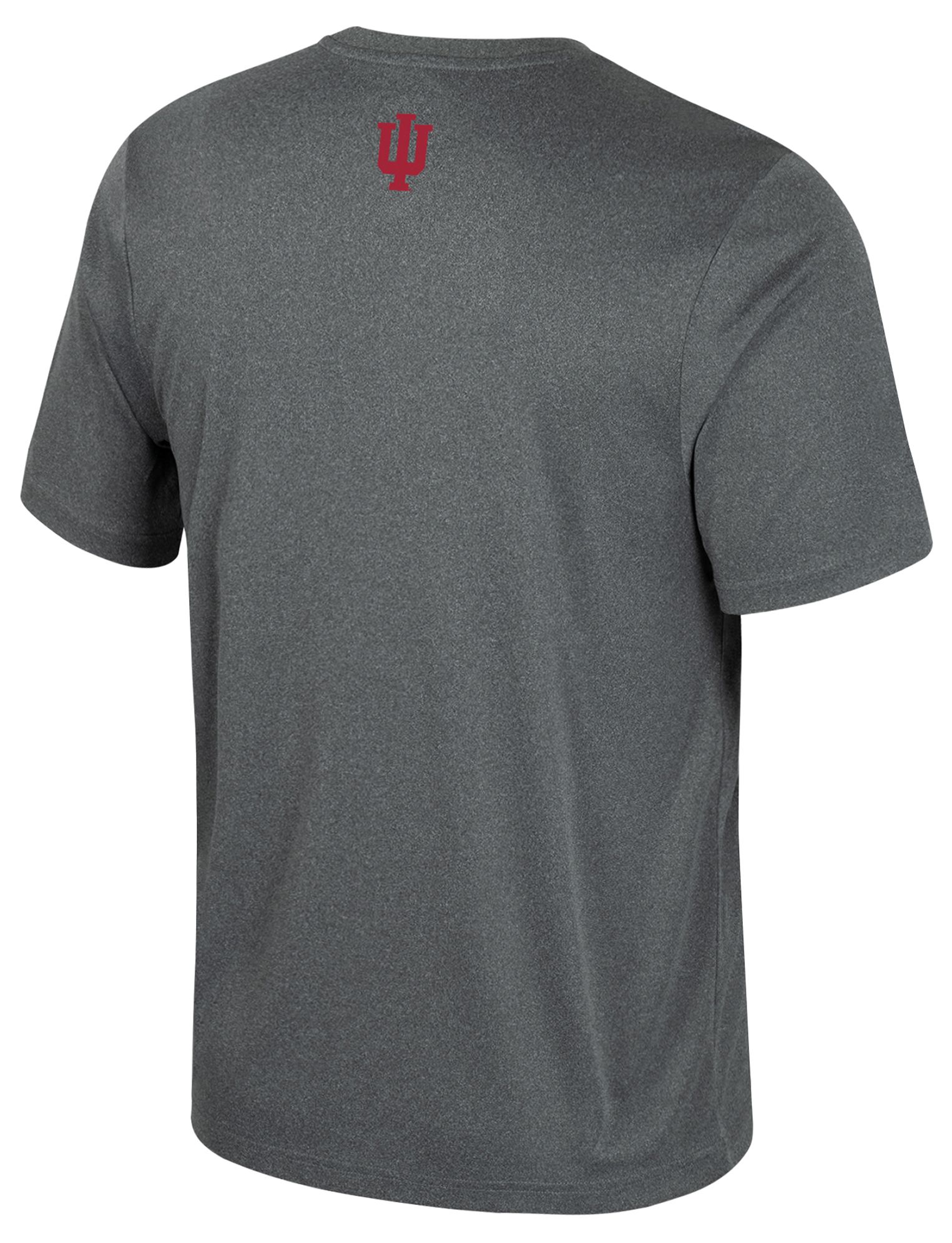 Colosseum Men's Indiana Hoosiers Heather Charcoal Physics T-Shirt product image
