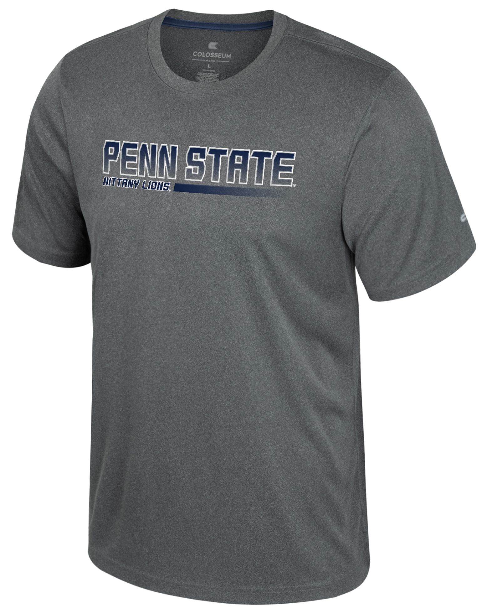 Colosseum Men's Penn State Nittany Lions Heather Charcoal Physics T-Shirt product image