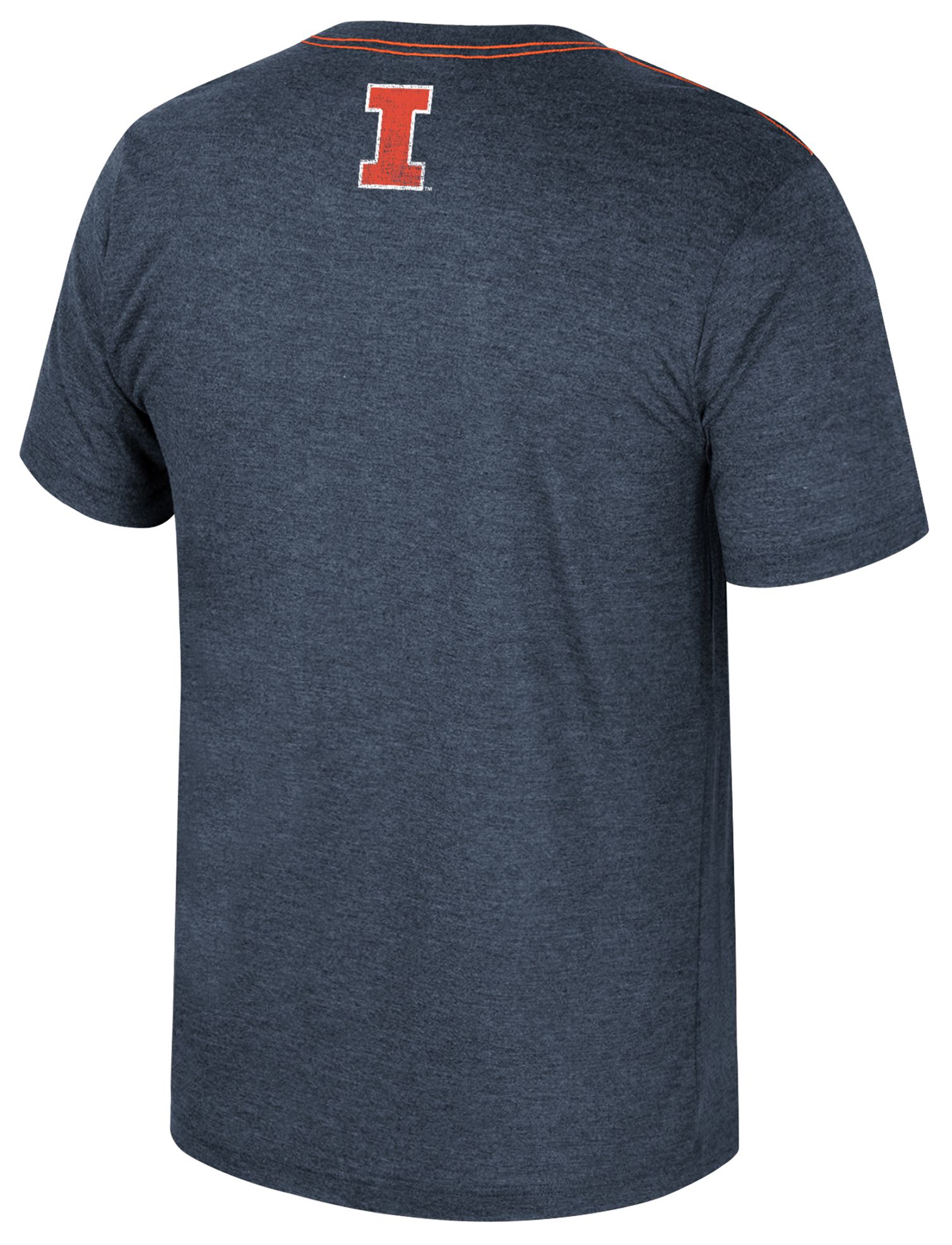 Colosseum Men's Illinois Fighting Illini Navy Physicist T-Shirt product image
