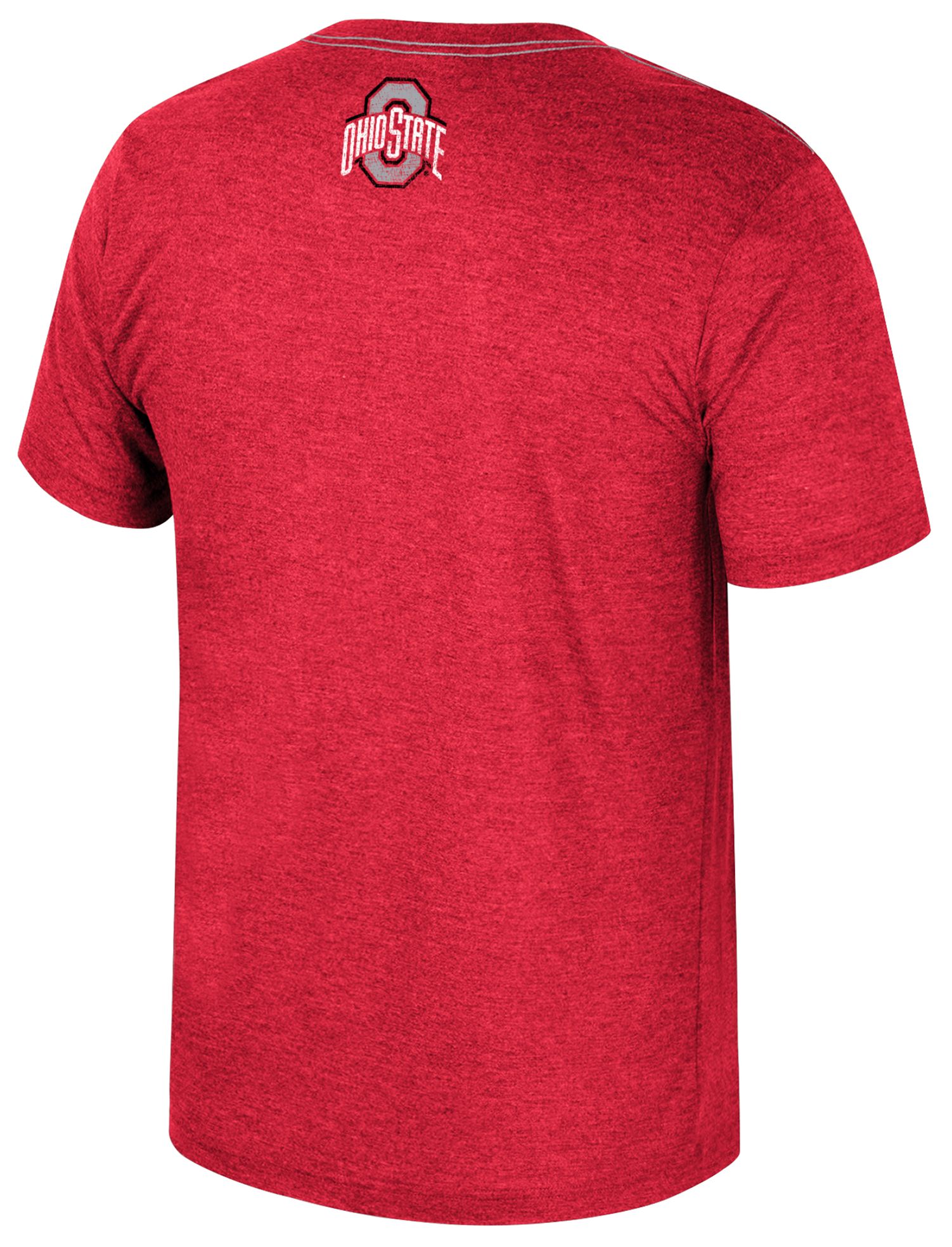Colosseum Men's Ohio State Buckeyes Red Physicist T-Shirt product image