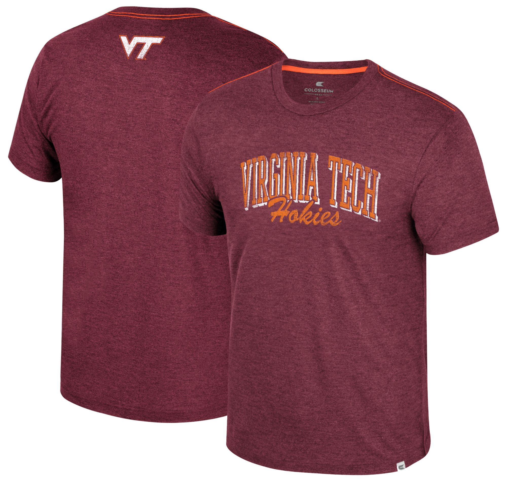 Colosseum Men's Virginia Tech Hokies Maroon Physicist T-Shirt product image