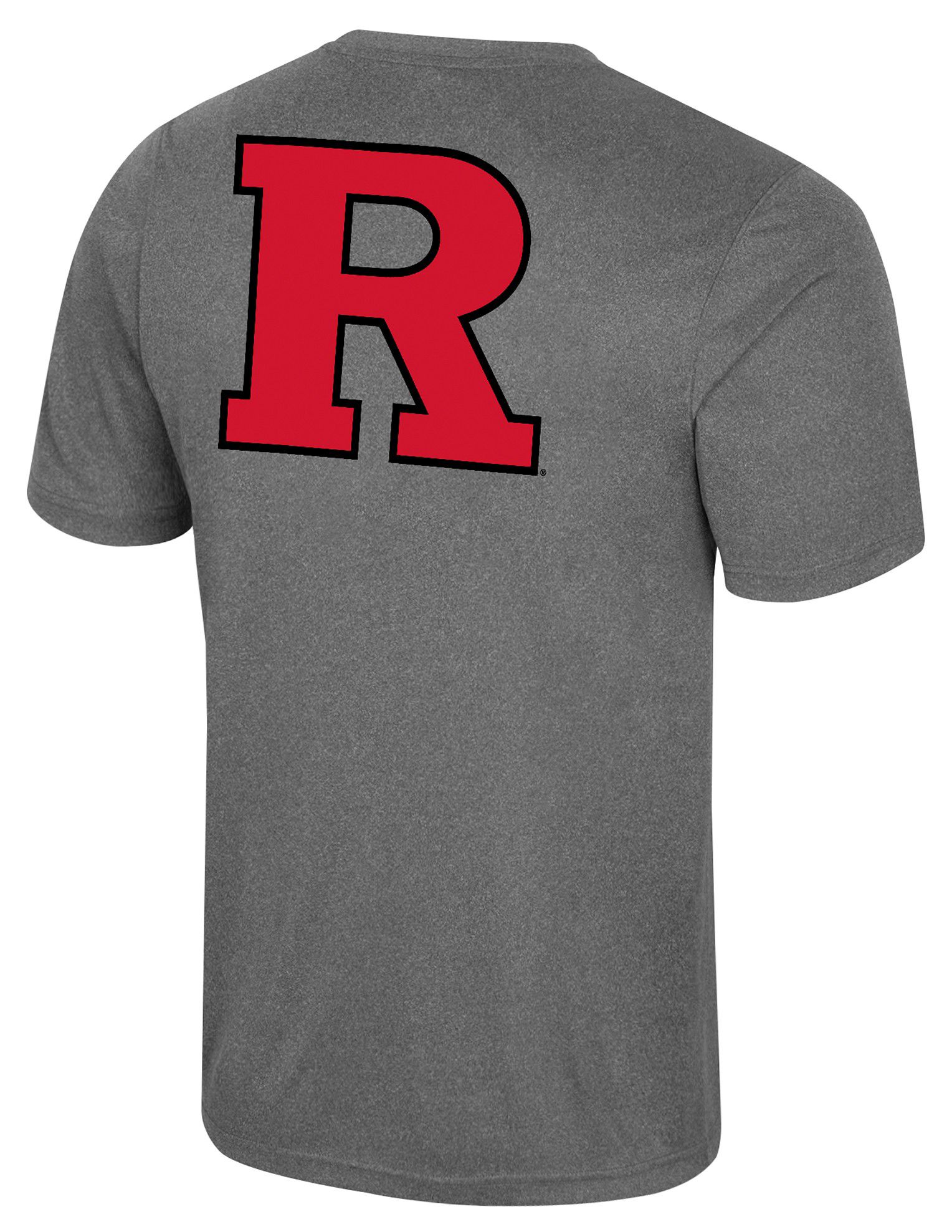 Colosseum Men's Rutgers Scarlet Knights Heather Charcoal Twin T-Shirt product image