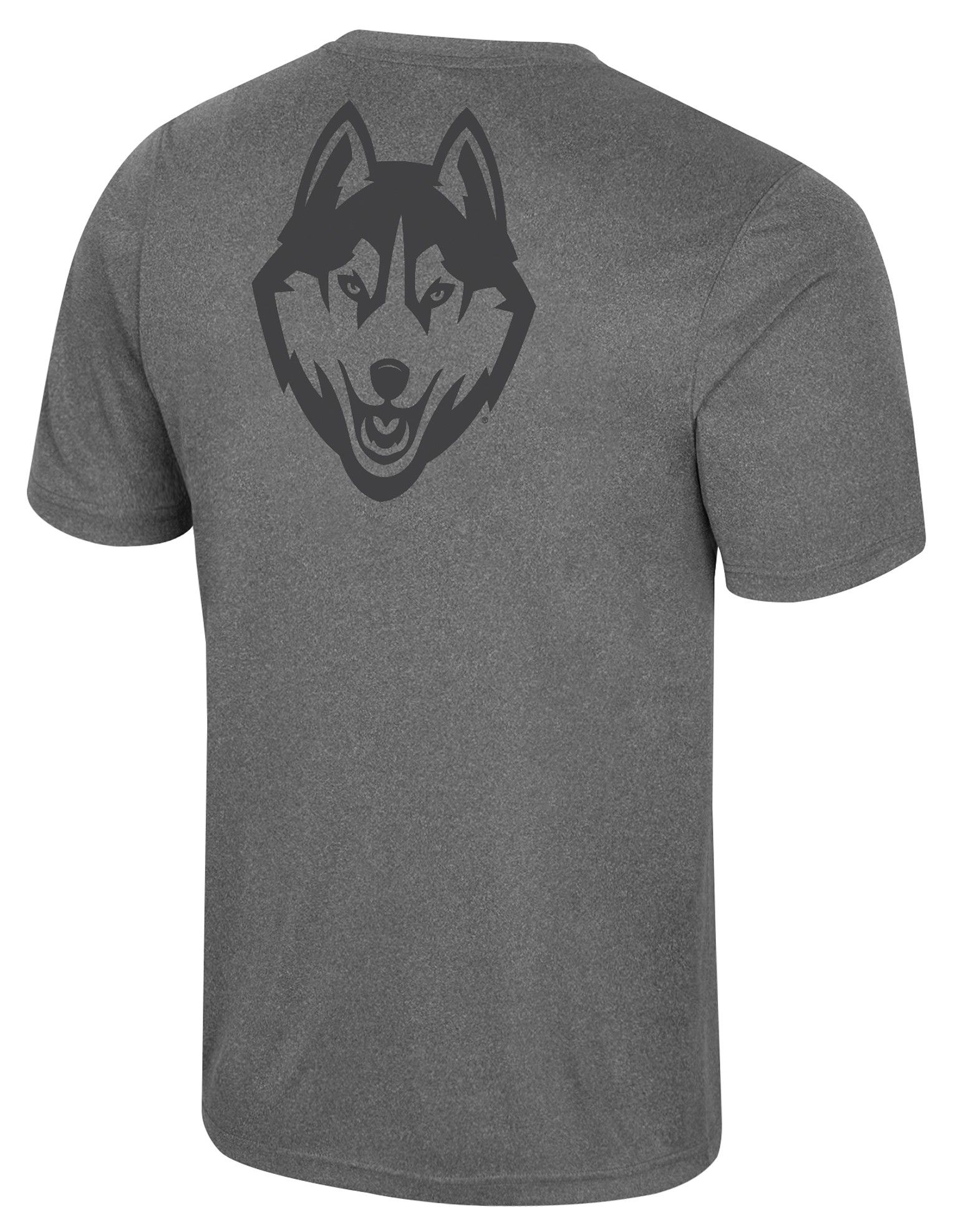 Colosseum Men's UConn Huskies Heather Charcoal Twin T-Shirt product image