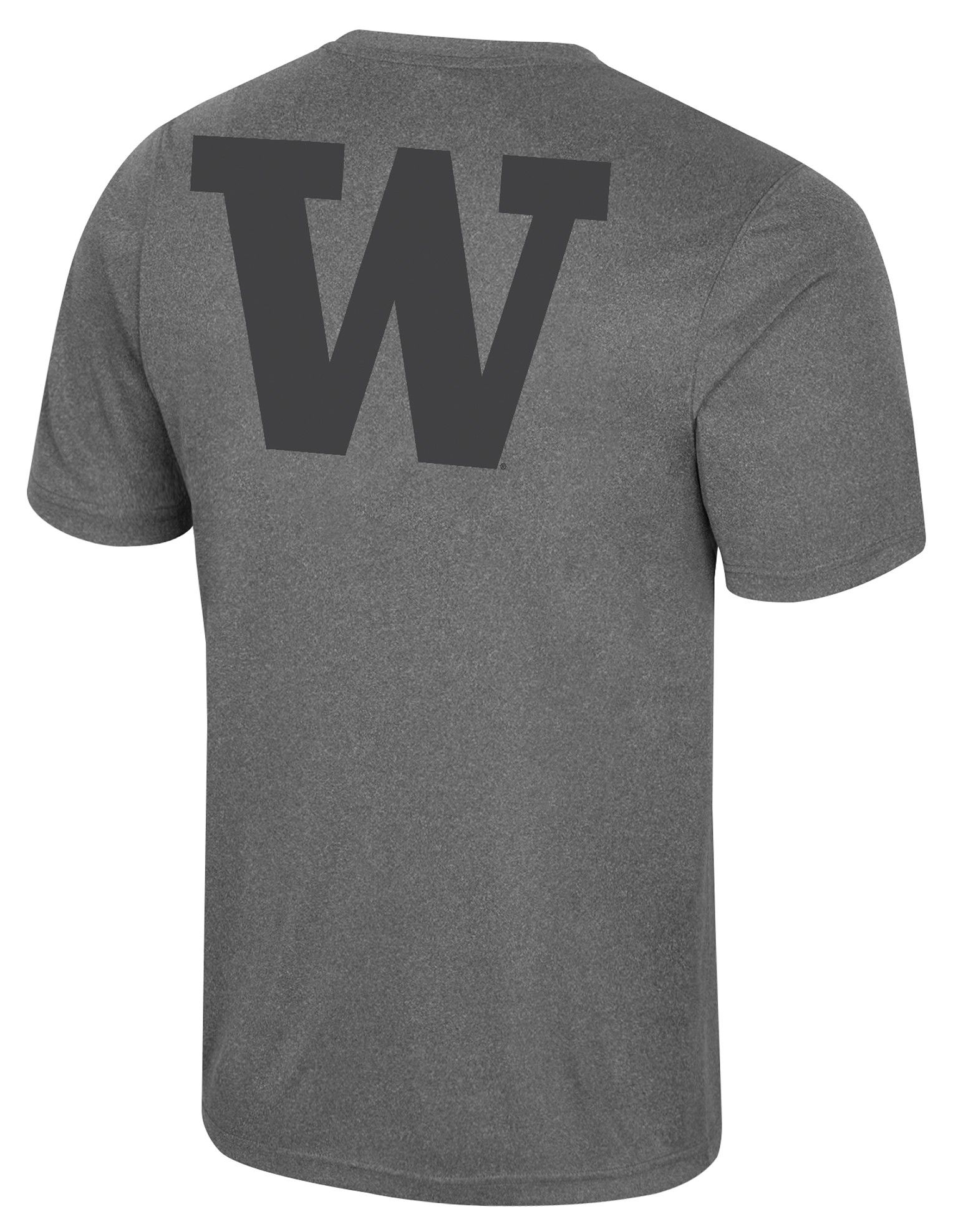 Colosseum Men's Washington Huskies Heather Charcoal Twin T-Shirt product image