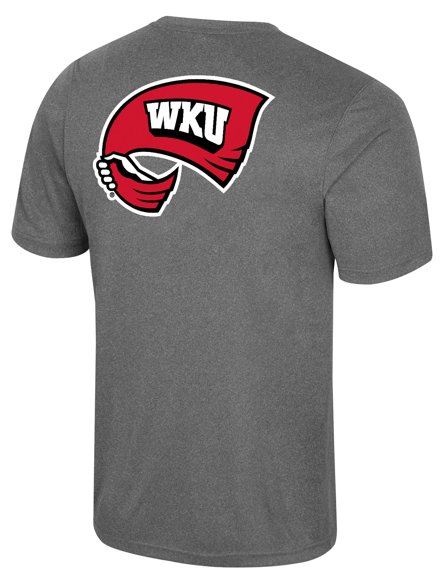 Colosseum Men's Western Kentucky Hilltoppers Heather Charcoal Twin T-Shirt product image