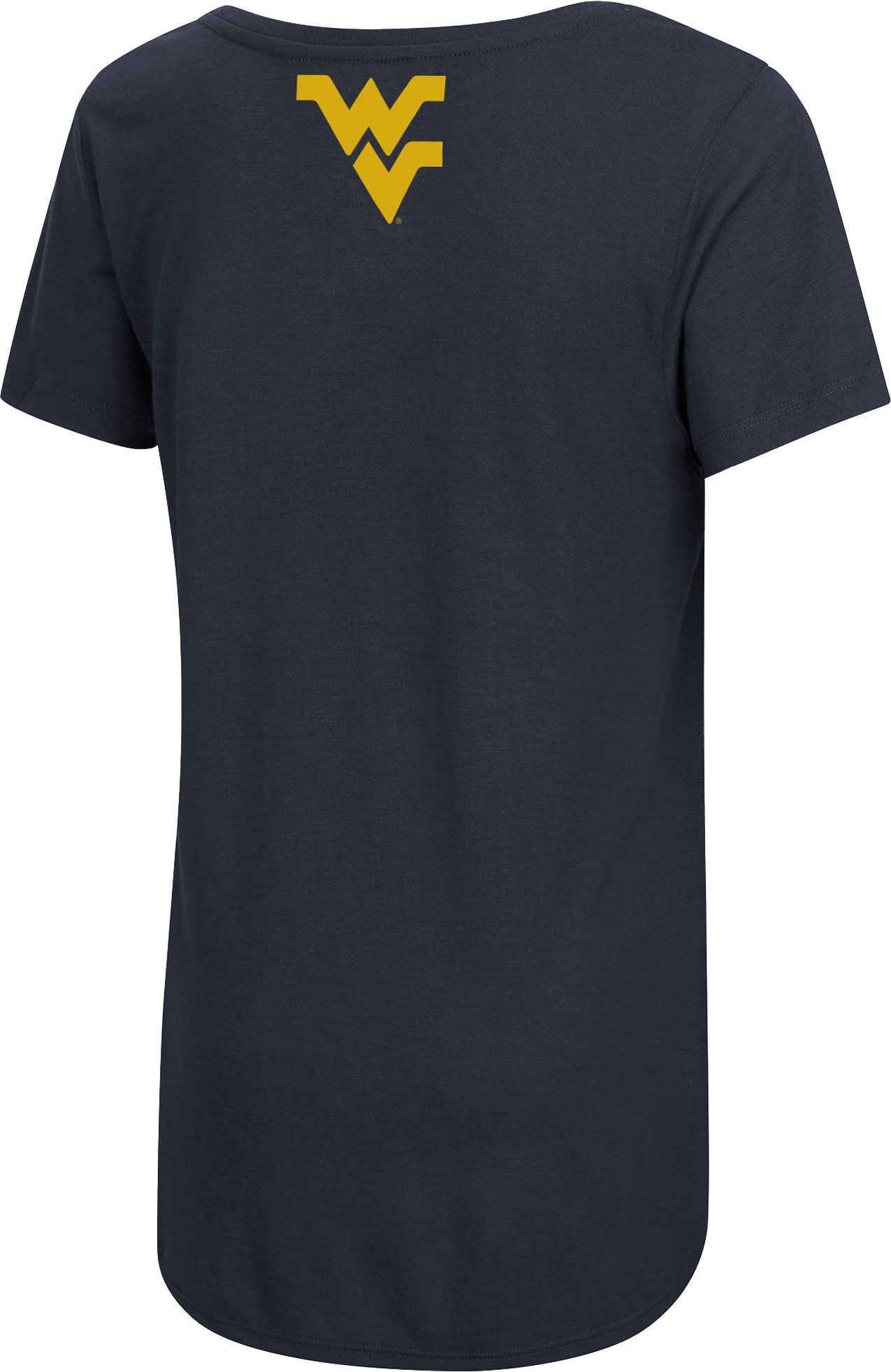 Colosseum Women's West Virginia Mountaineers Blue Scoop-Neck T-Shirt product image