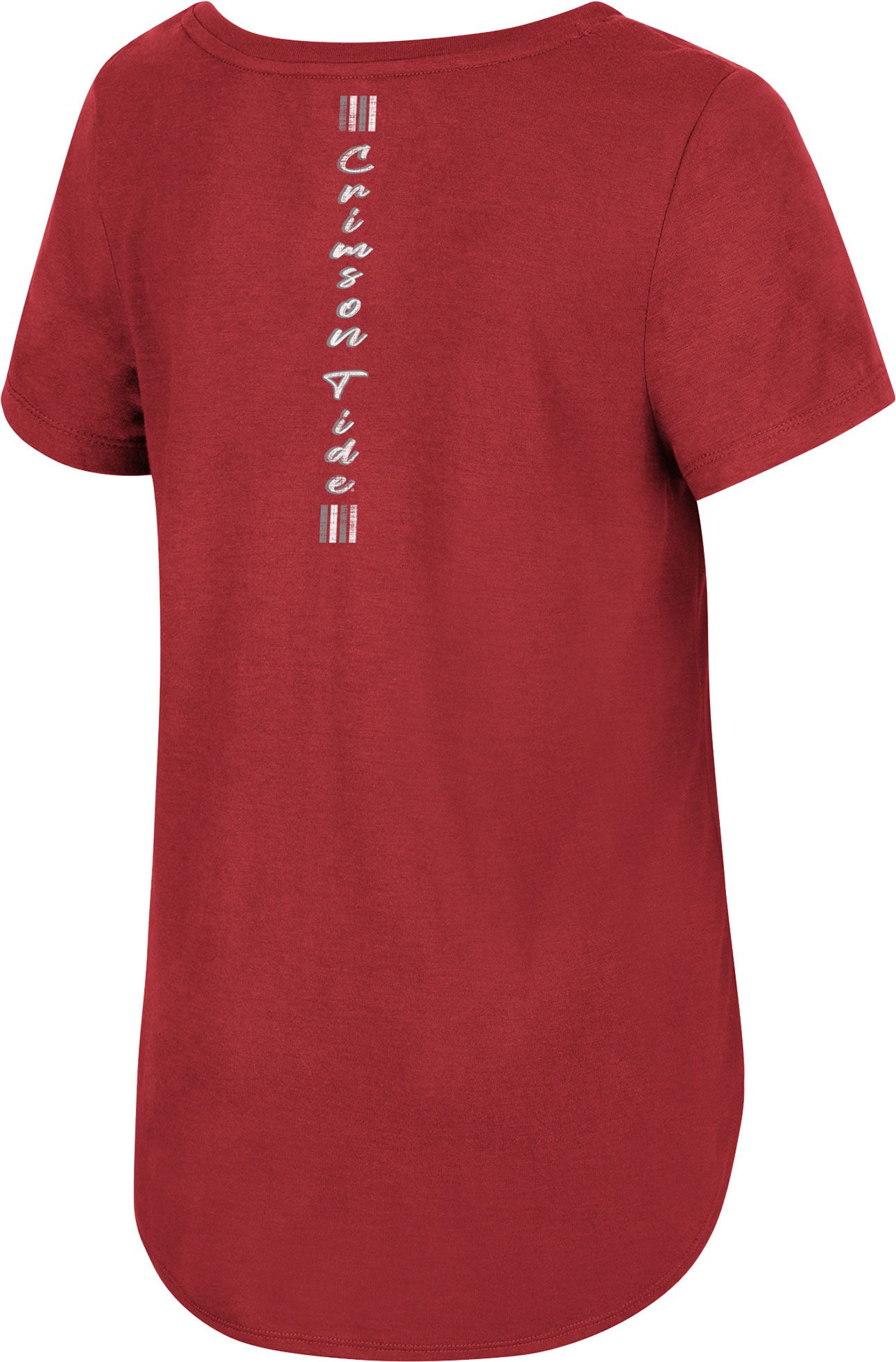 Colosseum Women's Alabama Crimson Tide Crimson Shaka Scoop-Neck T-Shirt product image
