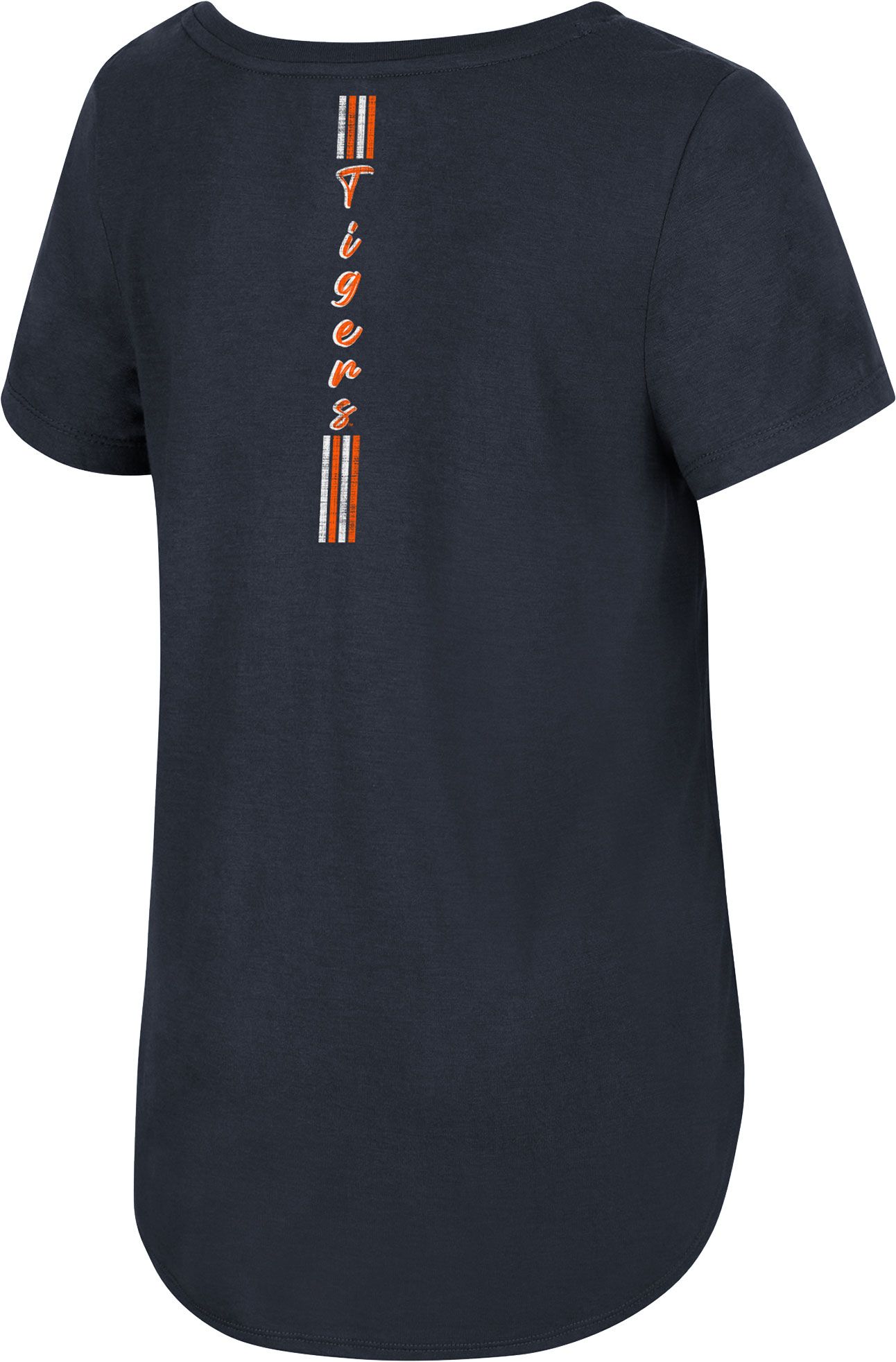 Colosseum Women's Auburn Tigers Blue Shaka Scoop-Neck T-Shirt product image