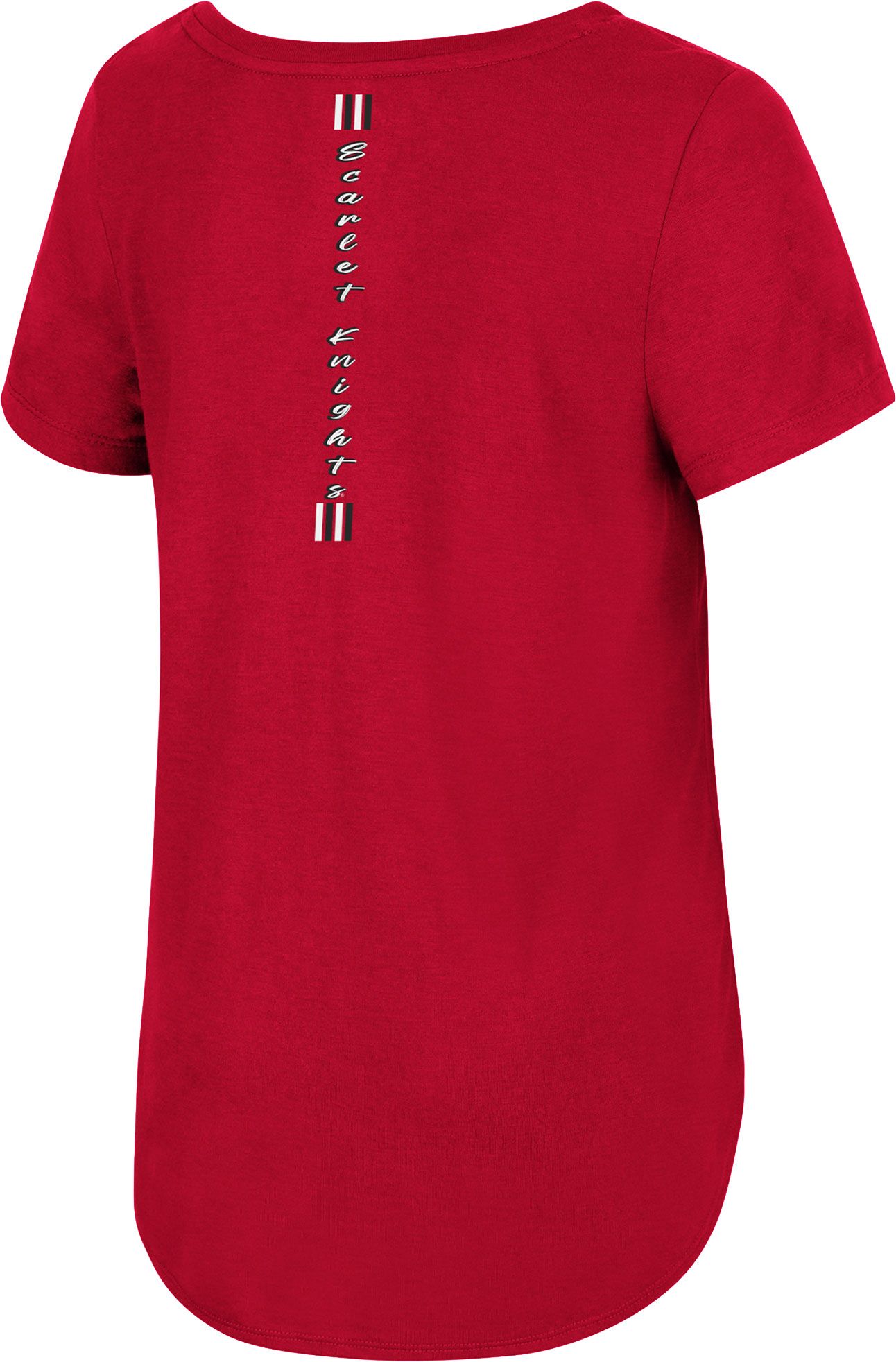 Colosseum Women's Rutgers Scarlet Knights Scarlet Shaka Scoop-Neck T-Shirt product image