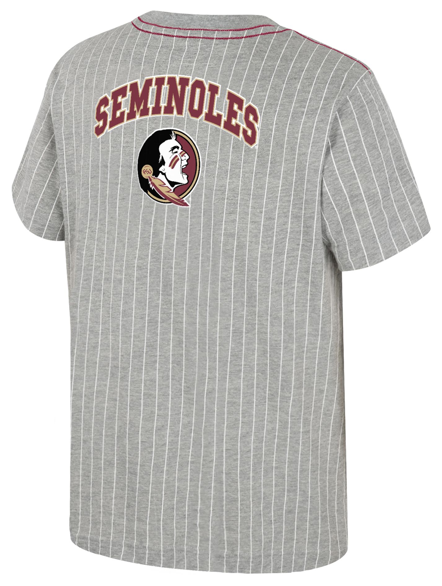 Colosseum Youth Florida State Seminoles Heather Grey Airball T-Shirt product image
