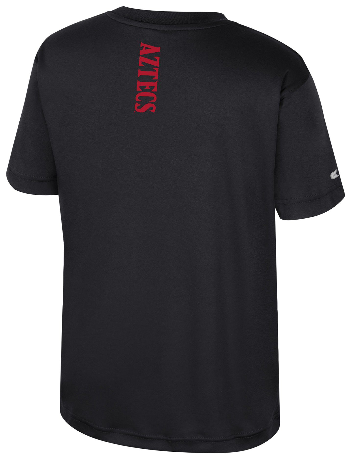 Colosseum Youth San Diego State Aztecs Black Simon Poly Short Sleeve T-Shirt product image