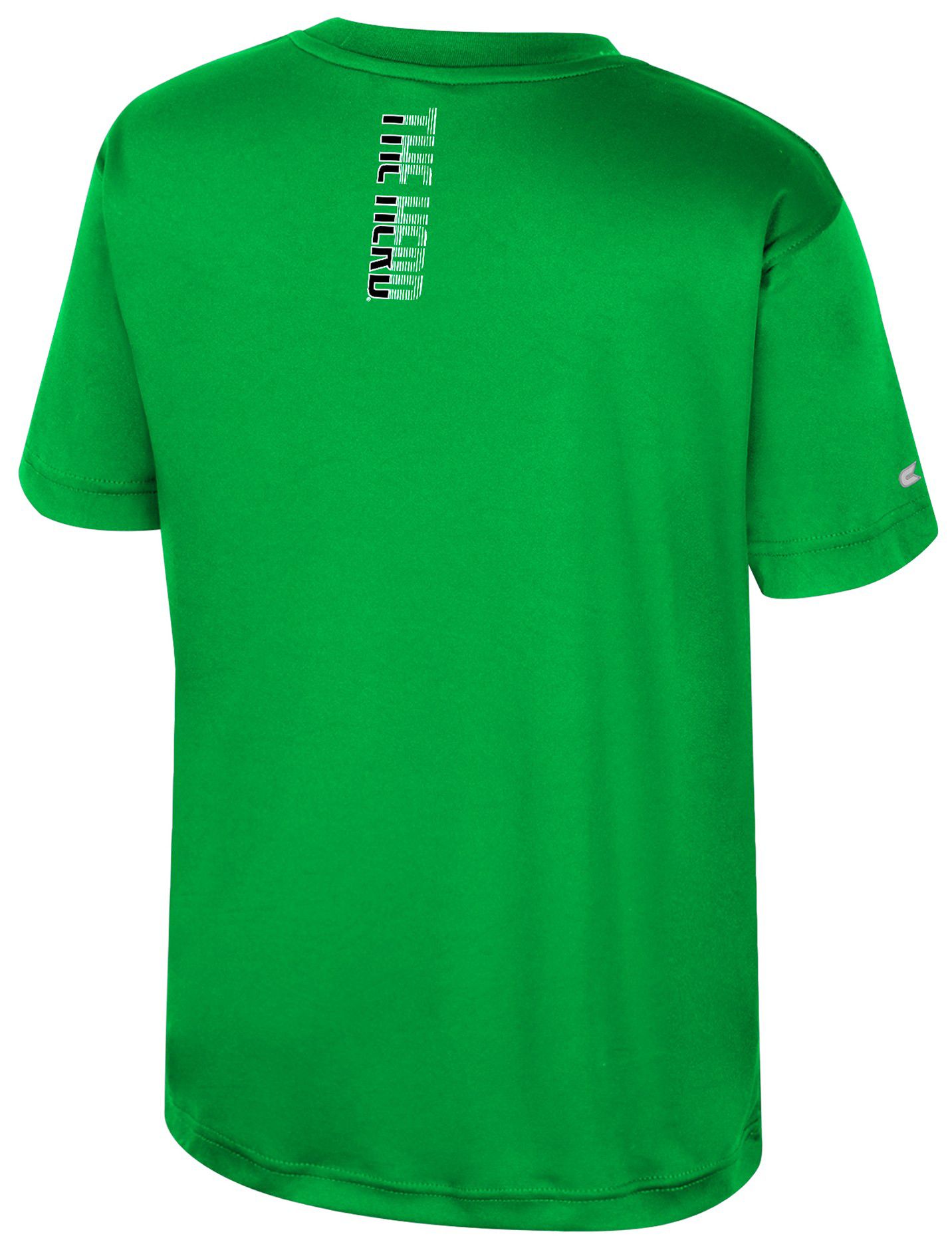 Colosseum Youth Marshall Thundering Herd Kelly Green Simon Poly Short Sleeve T-Shirt product image