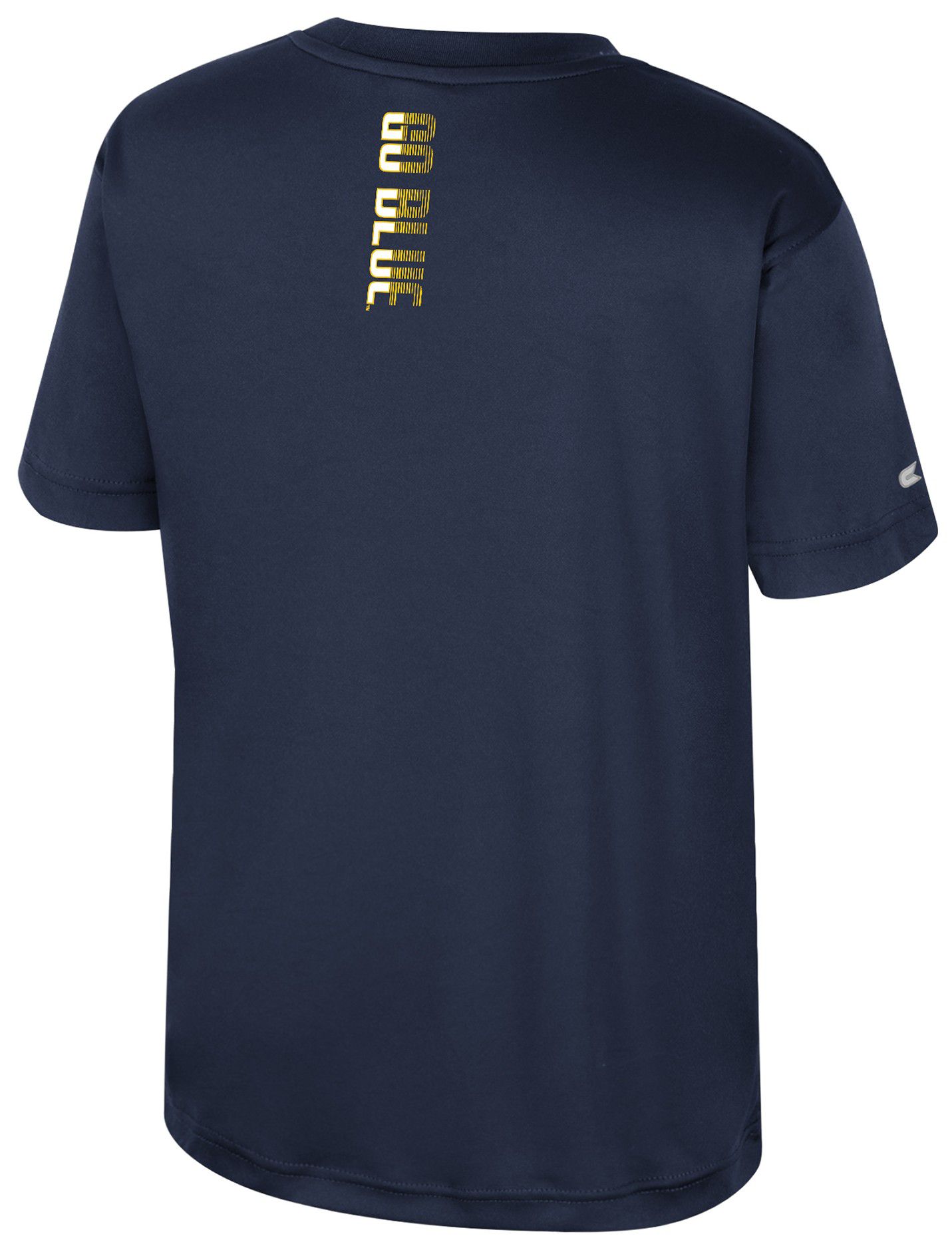 Colosseum Youth Michigan Wolverines Navy Simon Poly Short Sleeve T-Shirt product image