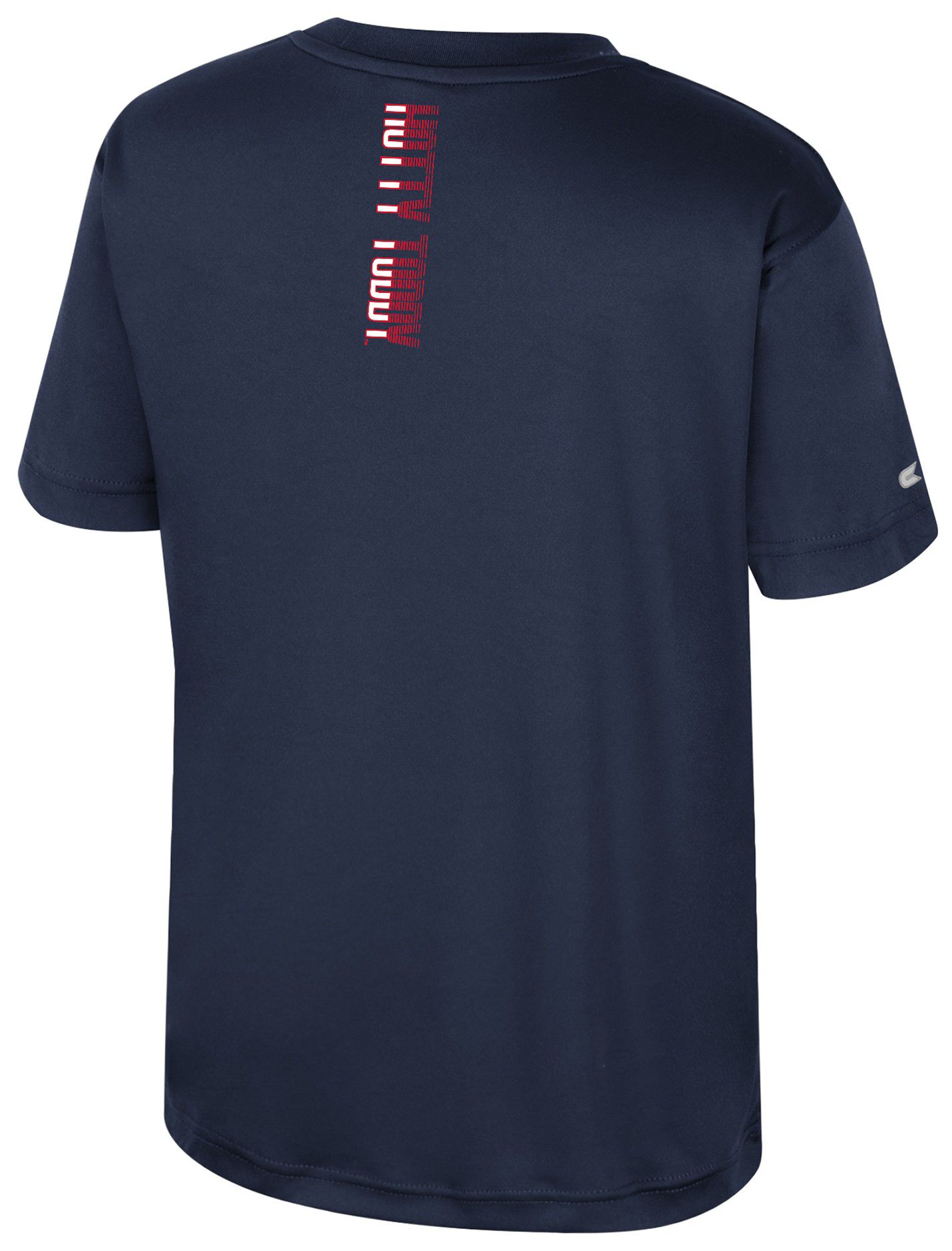 Colosseum Youth Ole Miss Rebels Navy Simon Poly Short Sleeve T-Shirt product image