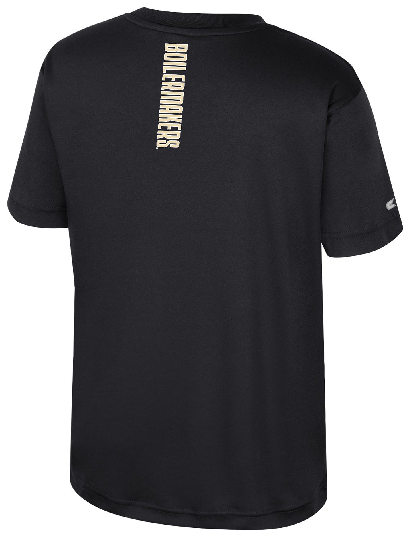 Colosseum Youth Purdue Boilermakers Black Simon Poly Short Sleeve T-Shirt product image