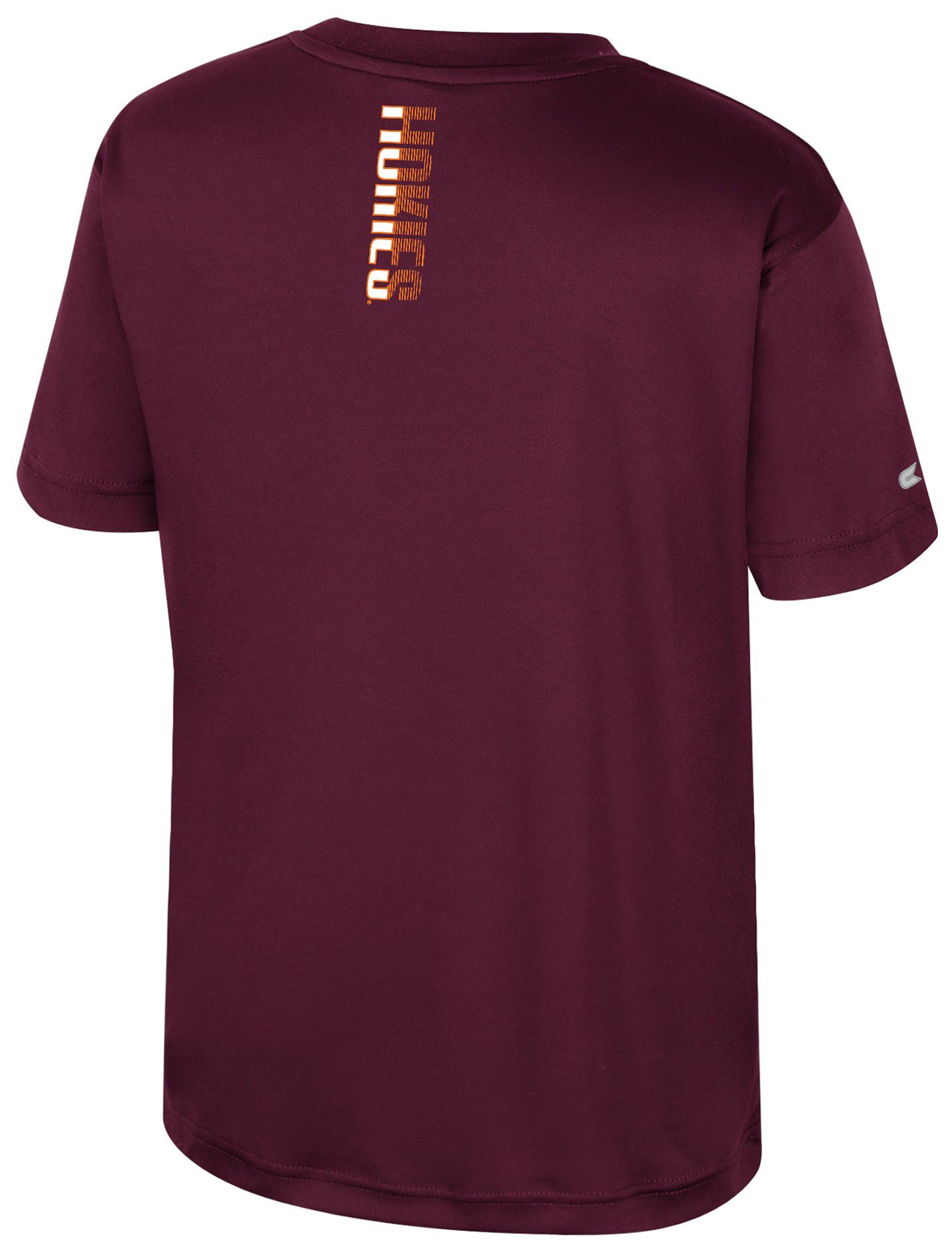 Colosseum Youth Virginia Tech Hokies Maroon Simon Poly Short Sleeve T-Shirt product image