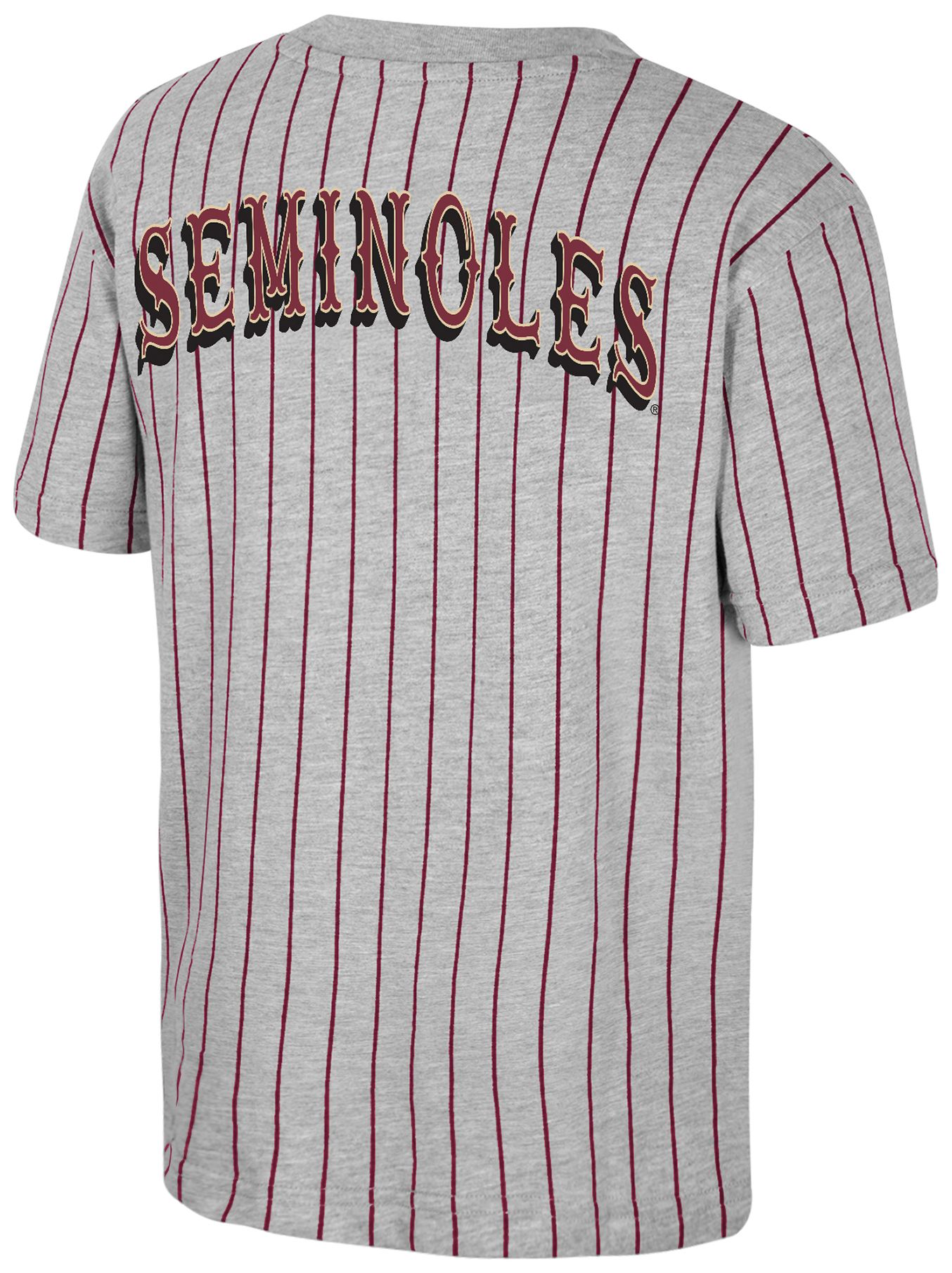 Colosseum Youth Florida State Seminoles Heather Grey Firehawk T-Shirt product image