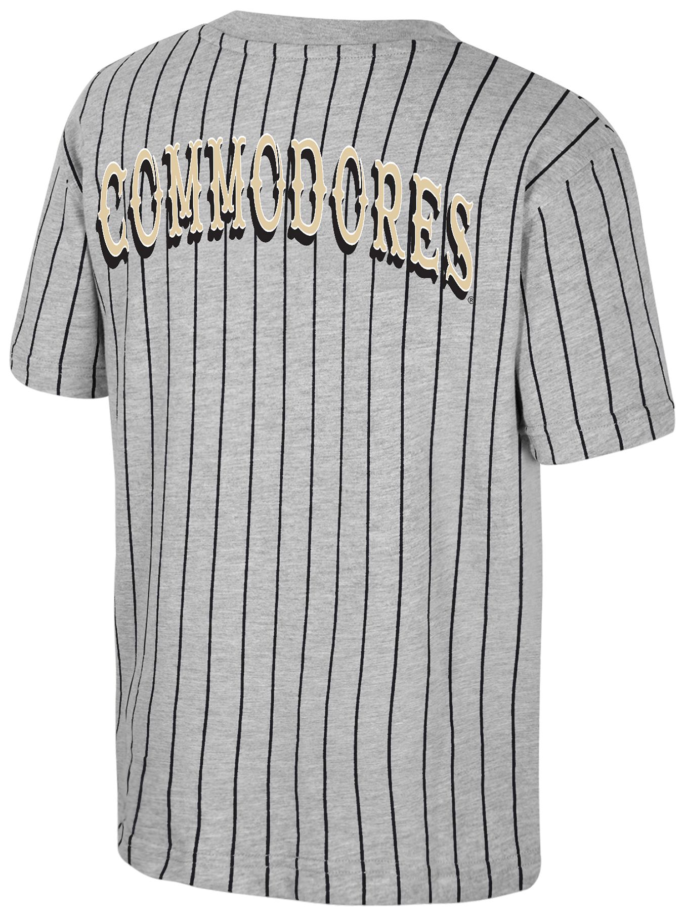 Colosseum Youth Vanderbilt Commodores Heather Grey Firehawk T-Shirt product image