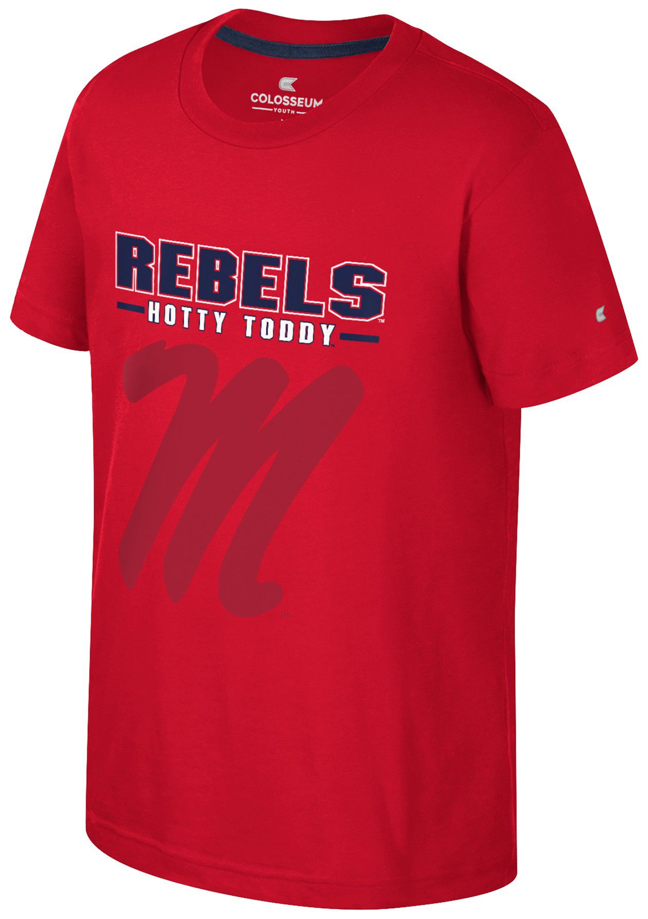 Colosseum Boys' Ole Miss Rebels Red Winton T-Shirt product image