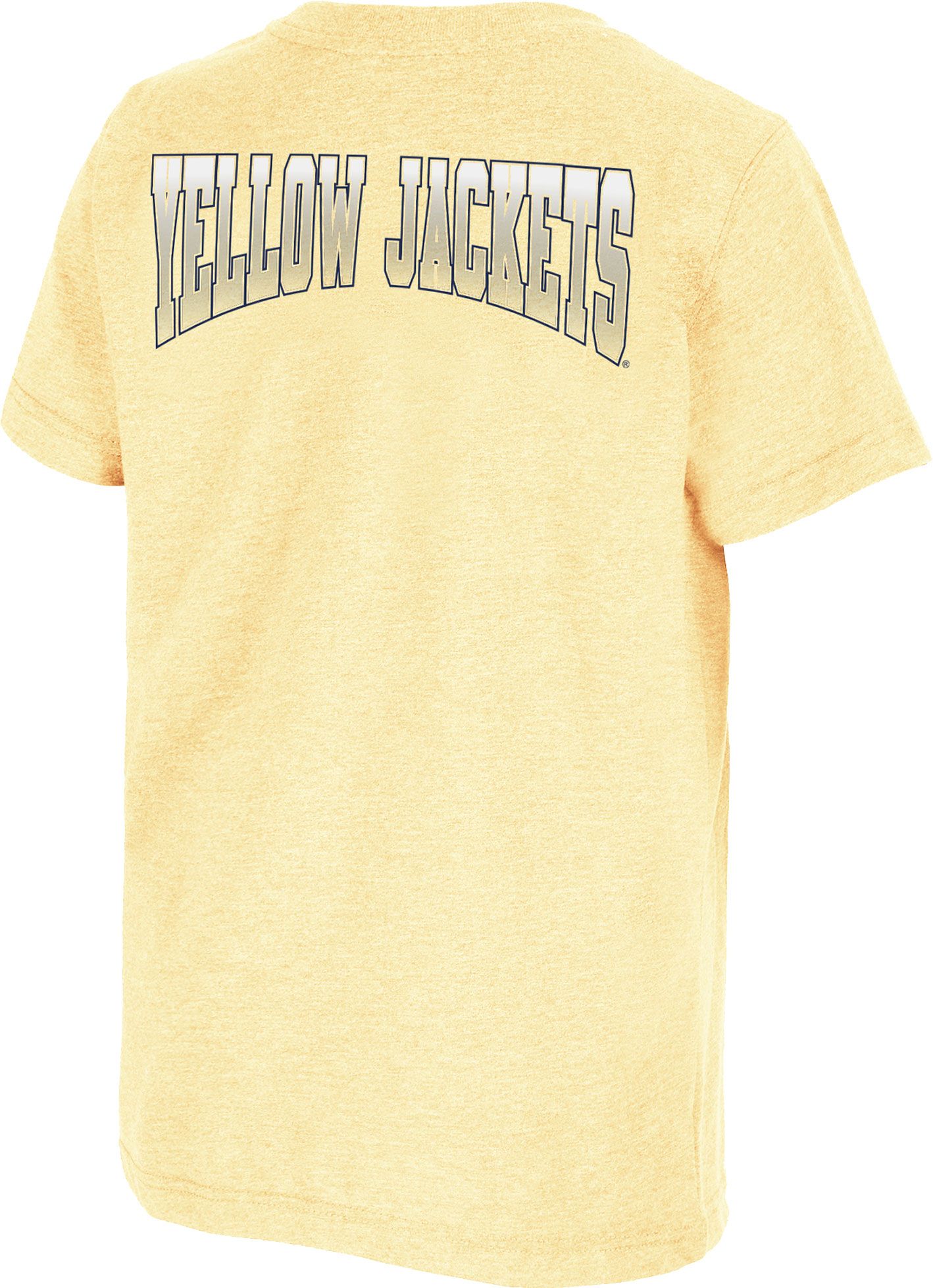 Colosseum Youth Georgia Tech Yellow Jackets Gold Toffee T-Shirt product image