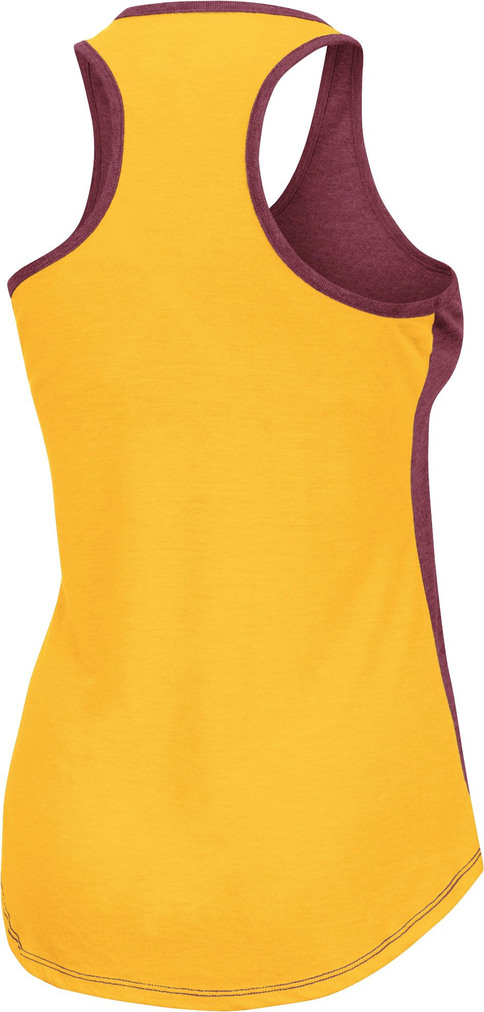 Colosseum Women's Minnesota Golden Gophers Maroon Mary Racerback Tank Top product image