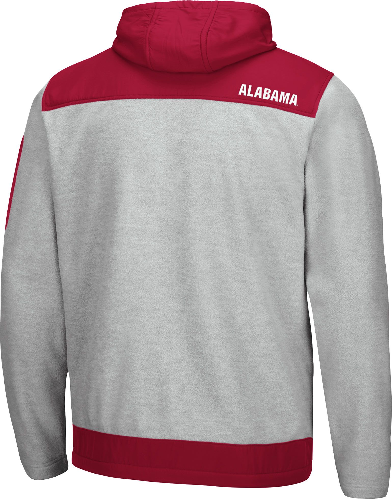 Colosseum Men's Alabama Crimson Tide Grey Swartz Full-Zip Jacket product image