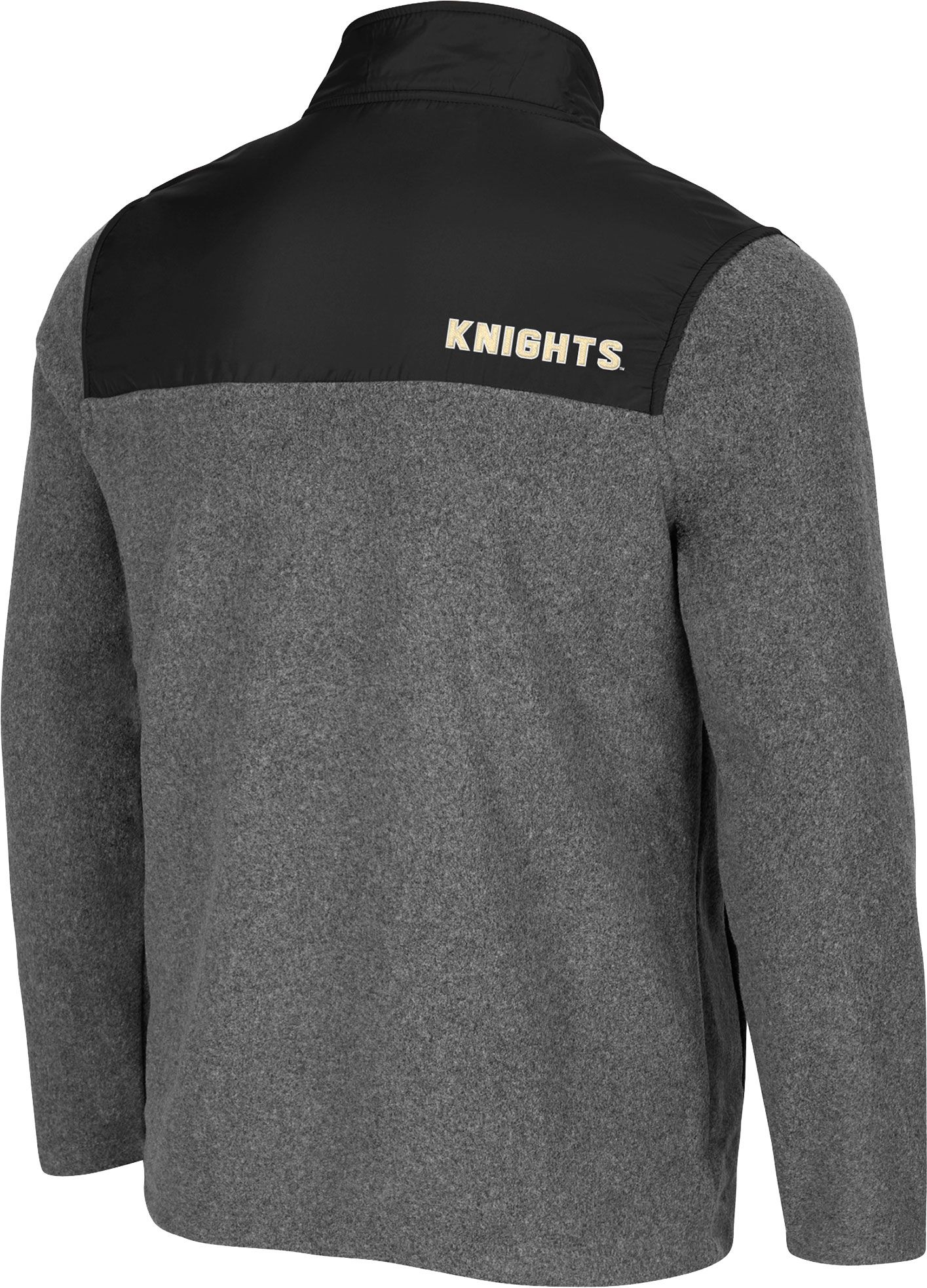 Colosseum Men's UCF Knights Grey Huff Quarter-Snap Pullover Jacket product image
