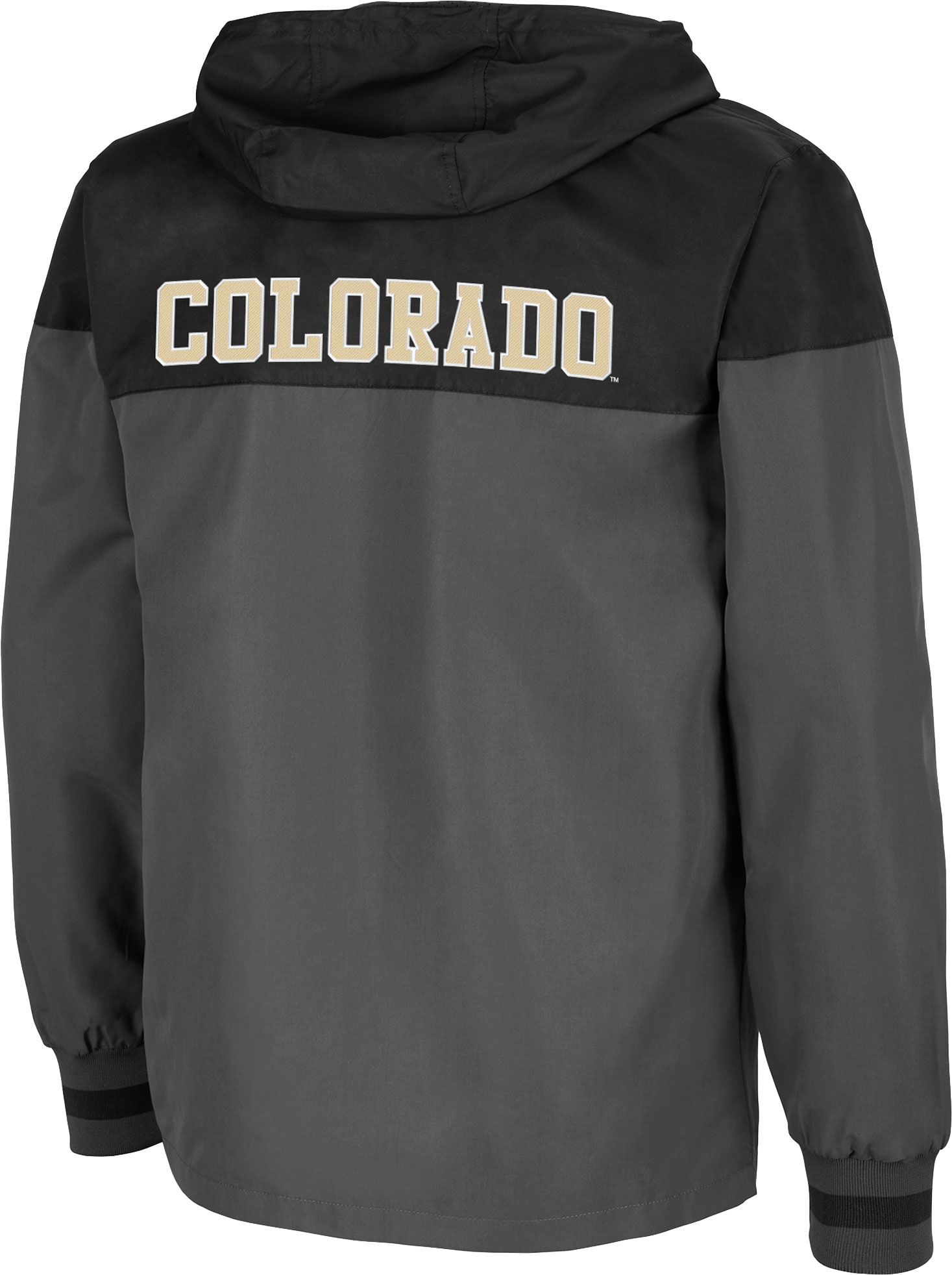 Colosseum Men's Colorado Buffaloes Grey Game Night Full-Zip Jacket product image