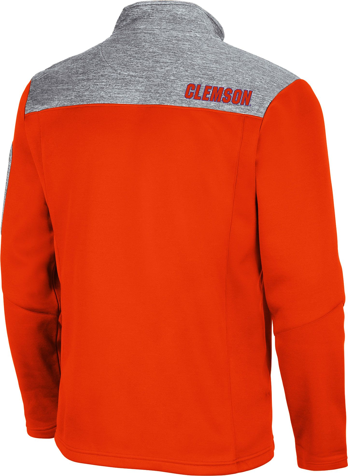 Colosseum Men's Clemson Tigers Orange Third Wheel Full-Zip Jacket product image