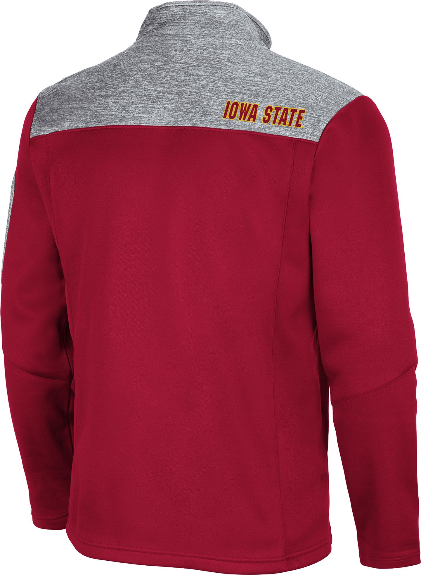 Colosseum Men's Iowa State Cyclones Cardinal Third Wheel Full-Zip Jacket product image