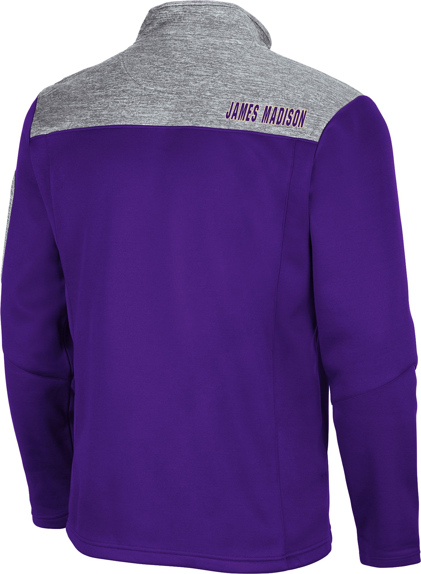 Colosseum Men's James Madison Dukes Purple Third Wheel Full-Zip Jacket product image