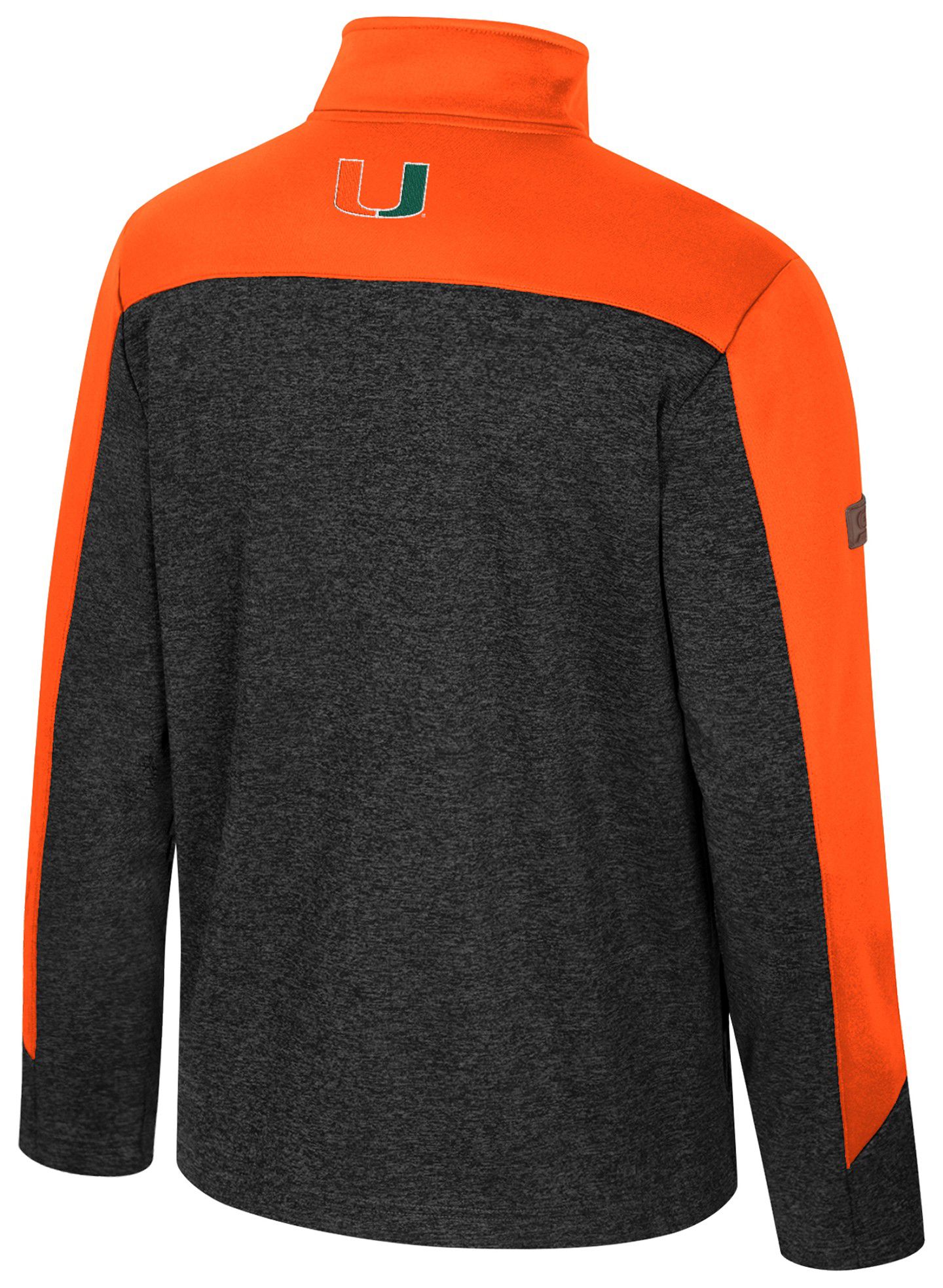 Colosseum Men's Miami Hurricanes Black Full-Zip New Dad Jacket product image