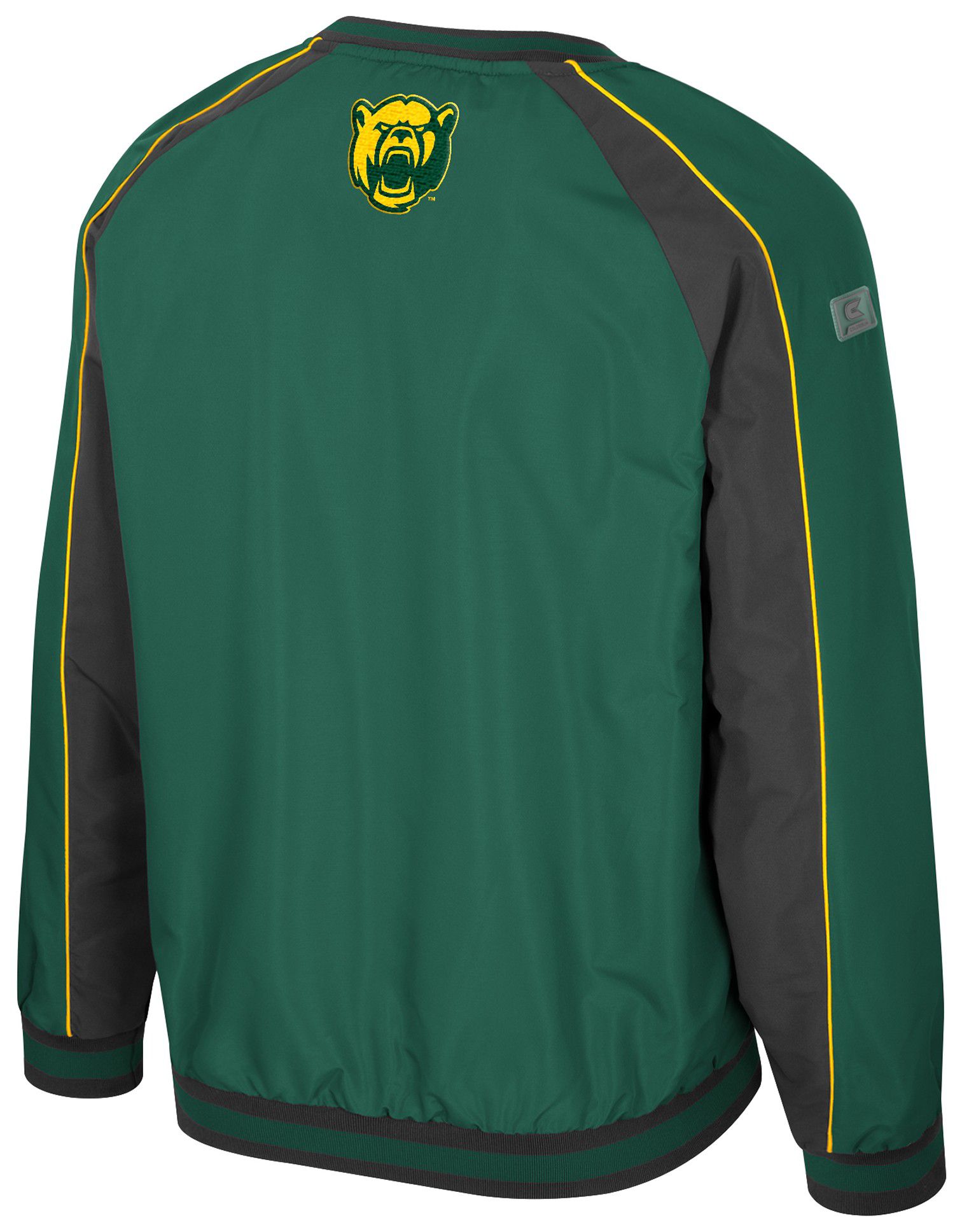 Colosseum Men's Baylor Bears Green Goes America Coach Pullover Jacket product image