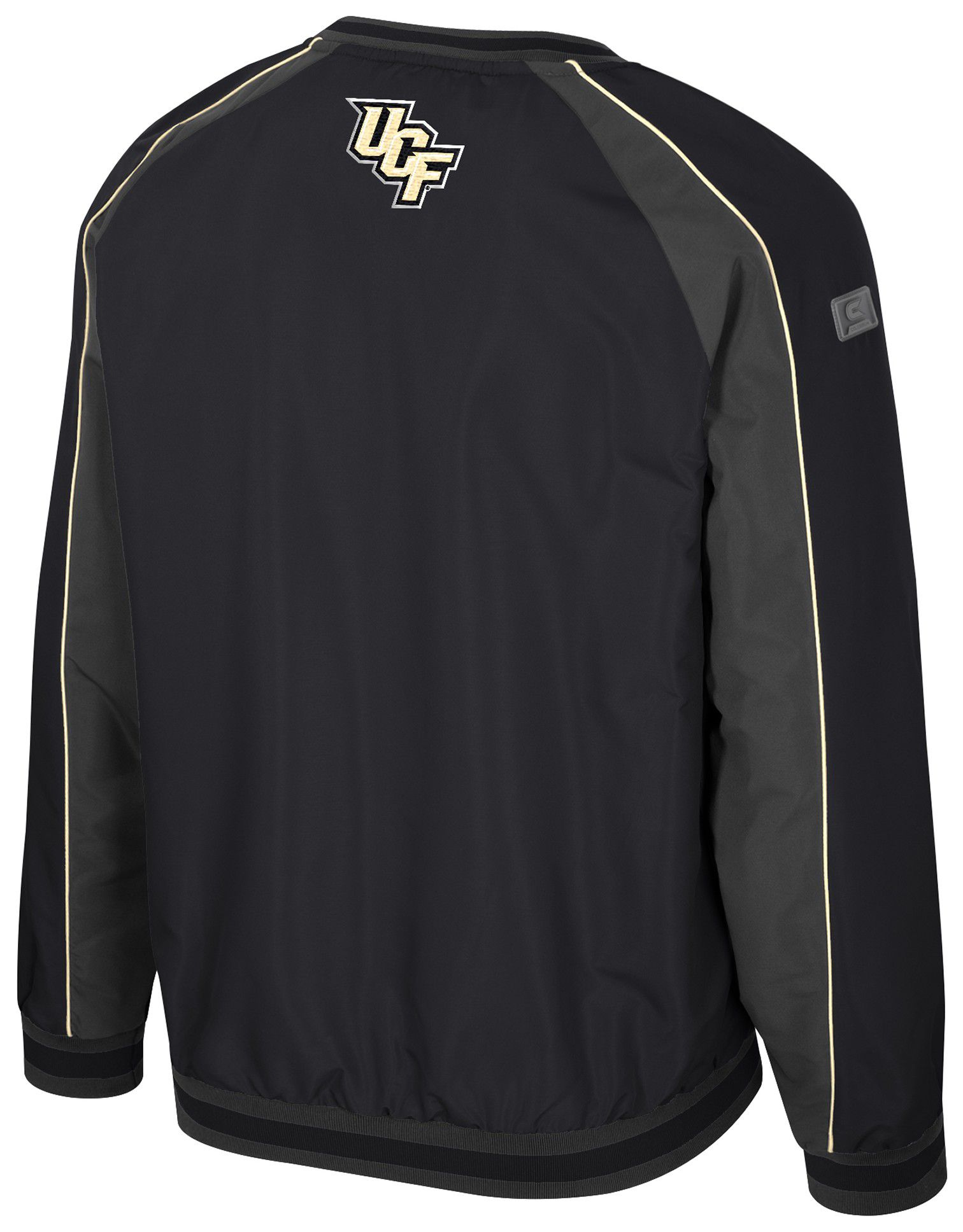 Colosseum Men's UCF Knights Black Goes America Coach Pullover Jacket product image