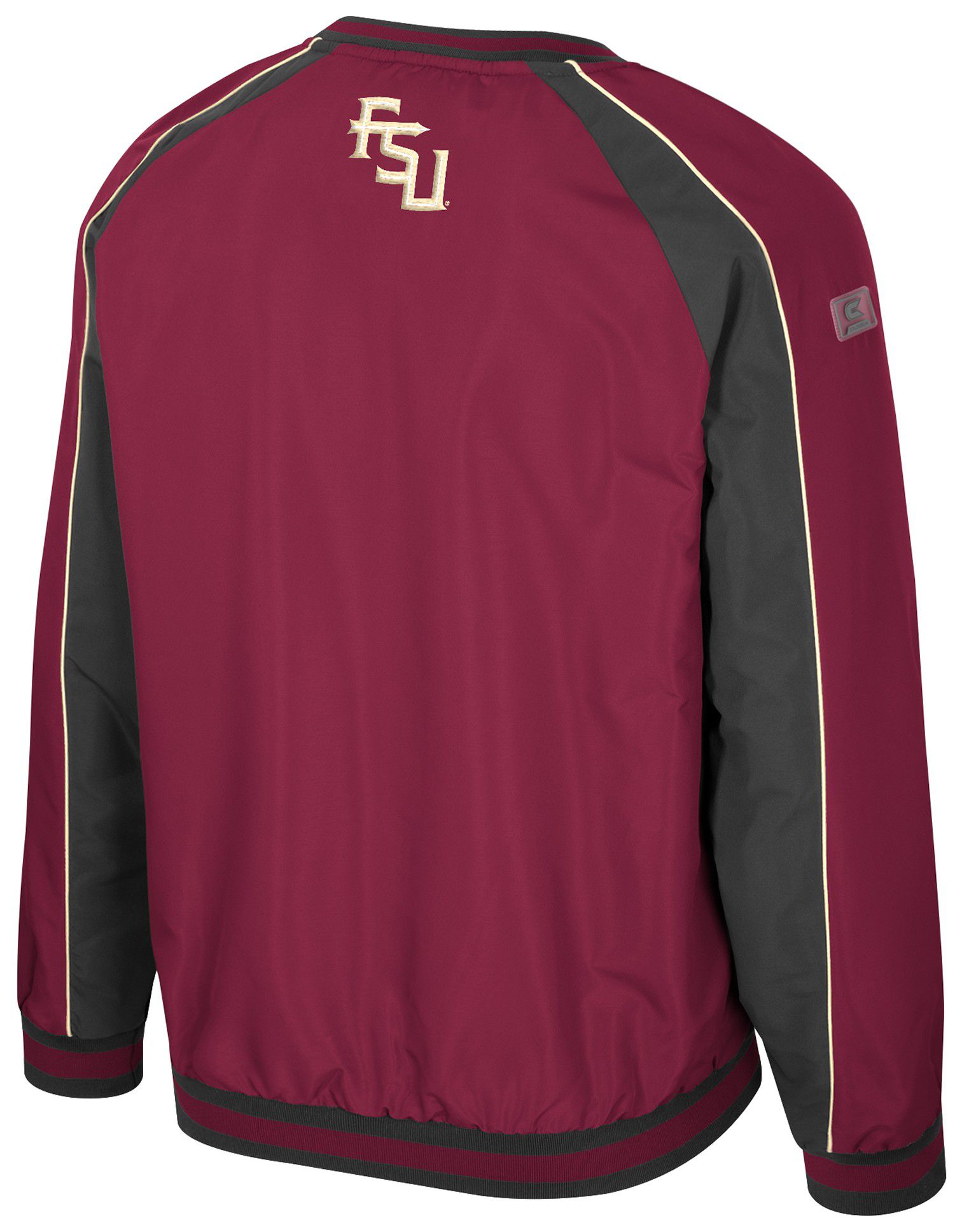 Colosseum Men's Florida State Seminoles Garnet Goes America Coach Pullover Jacket product image