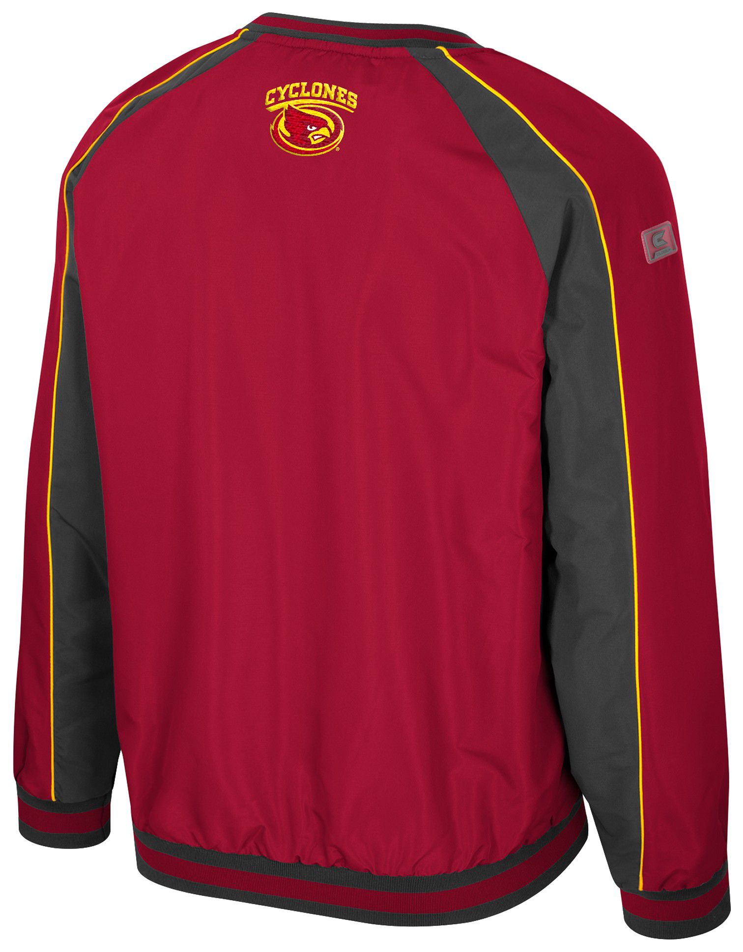 Colosseum Men's Iowa State Cyclones Cardinal Goes America Coach Pullover Jacket product image