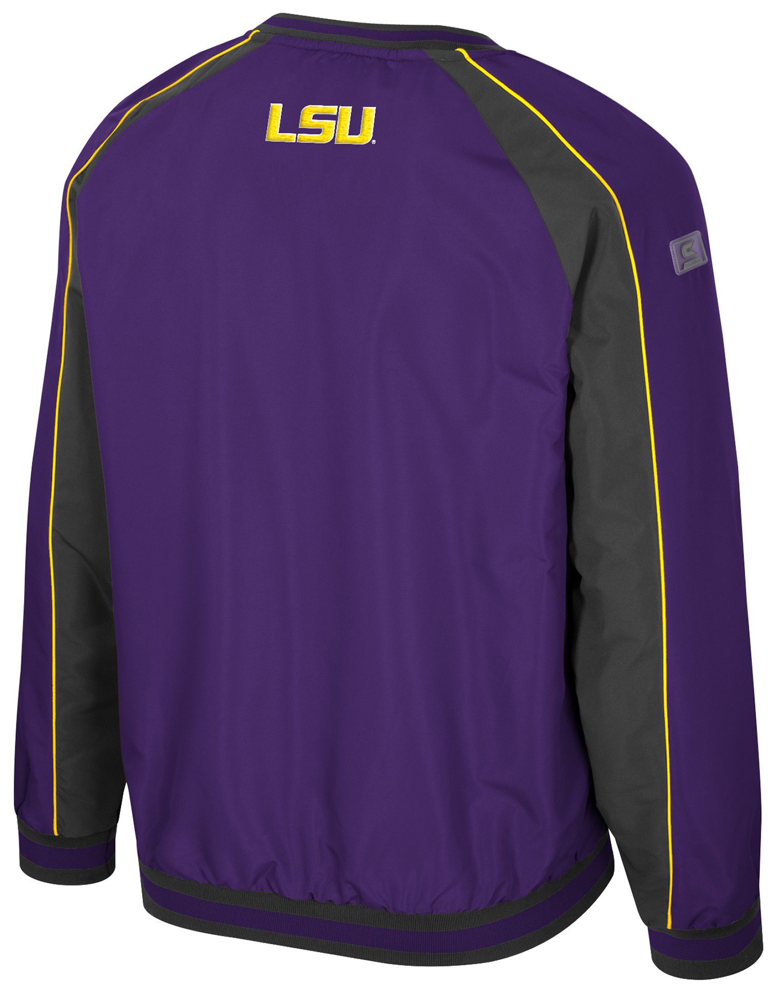 Colosseum Men's LSU Tigers Purple Goes America Coach Pullover Jacket product image