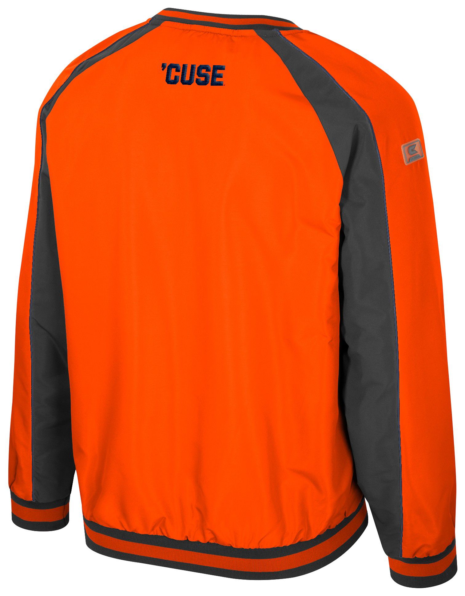 Colosseum Men's Syracuse Orange Orange Goes America Coach Pullover Jacket product image
