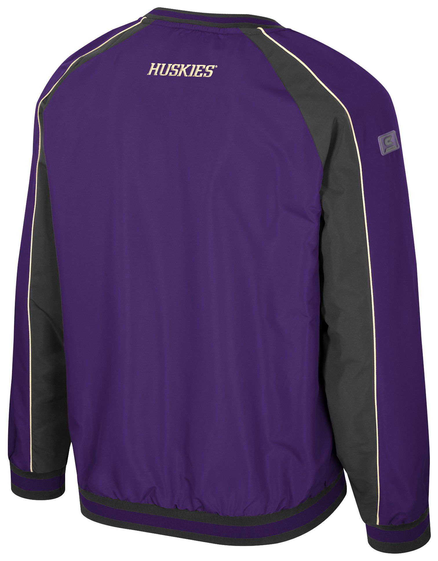 Colosseum Men's Washington Huskies Purple Goes America Coach Pullover Jacket product image
