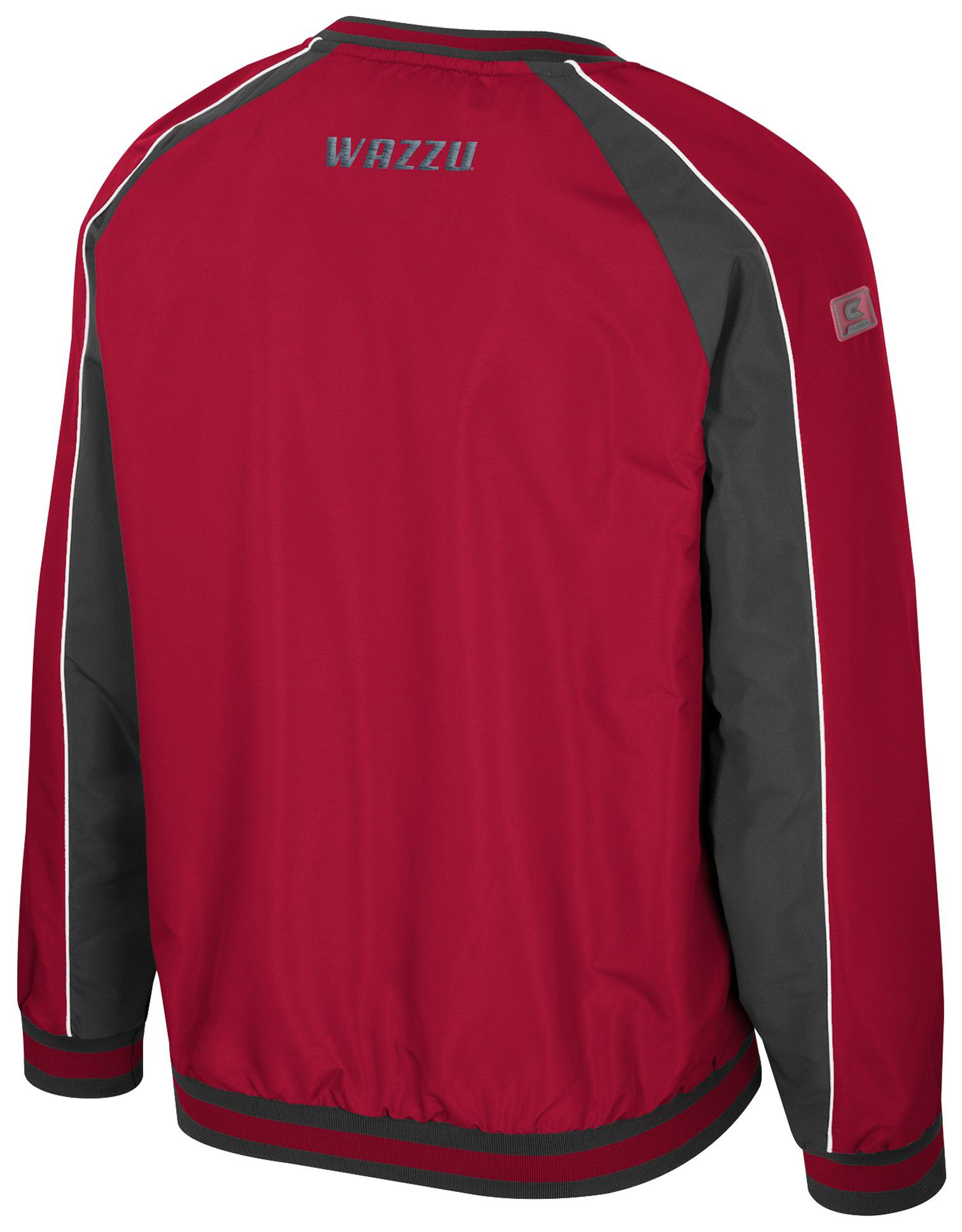Colosseum Men's Washington State Cougars Cardinal Goes America Coach Pullover Jacket product image