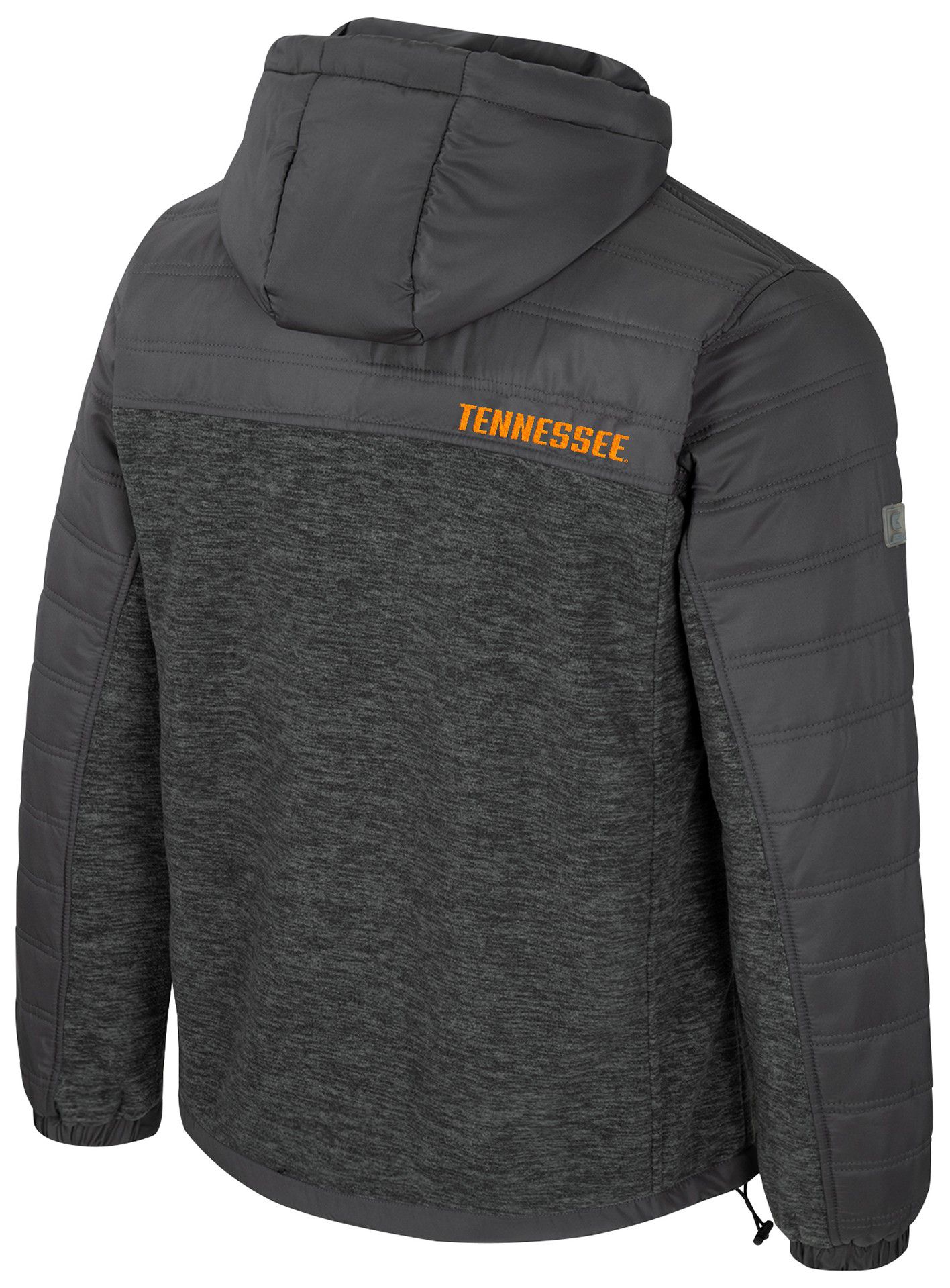 Colosseum Men's Tennessee Volunteers Charcoal Nightman Full-Zip Jacket product image