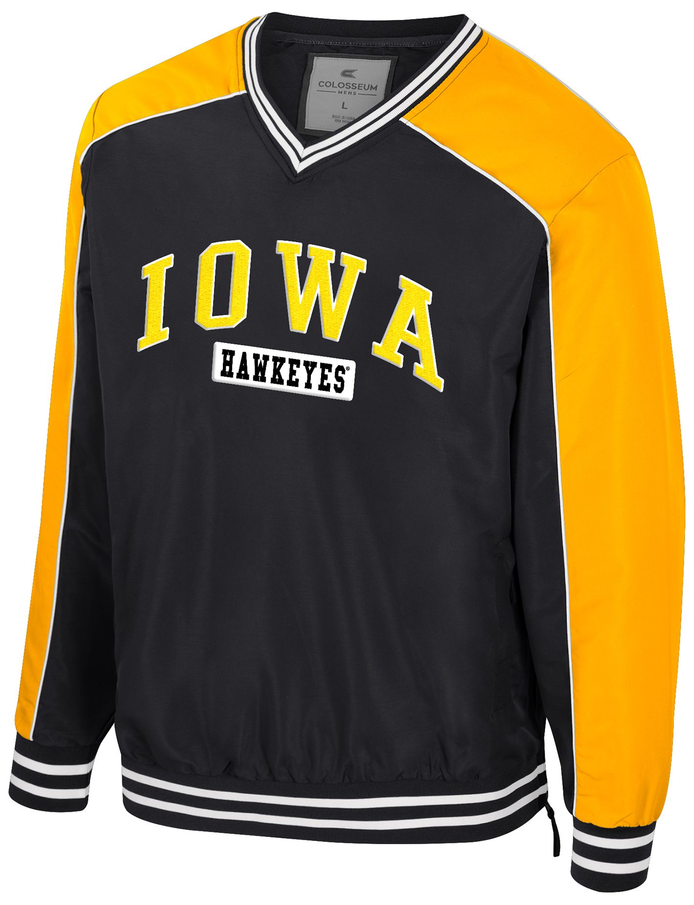Colosseum Men's Iowa Hawkeyes Coach Jacket product image