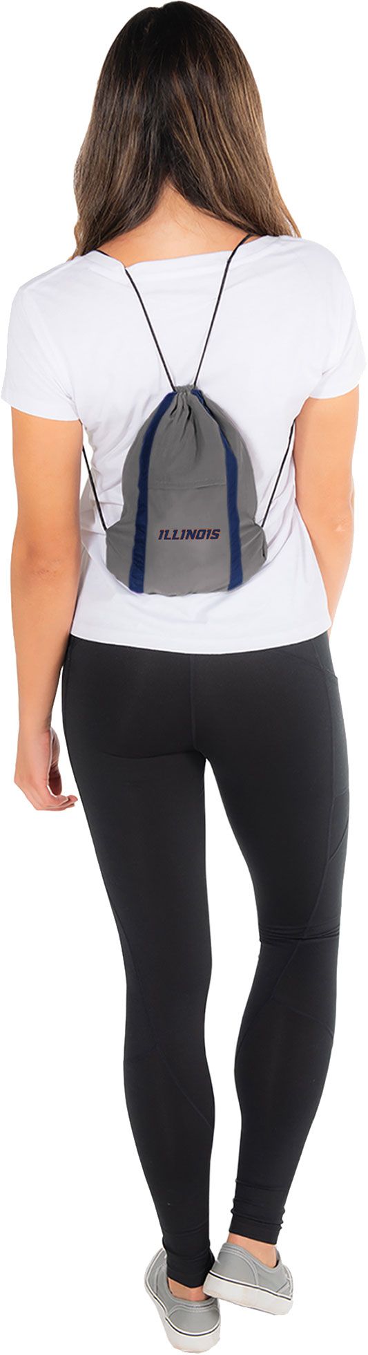 Colosseum Women's Illinois Fighting Illini Blue Doodling Packable Quarter-Zip Anorak product image